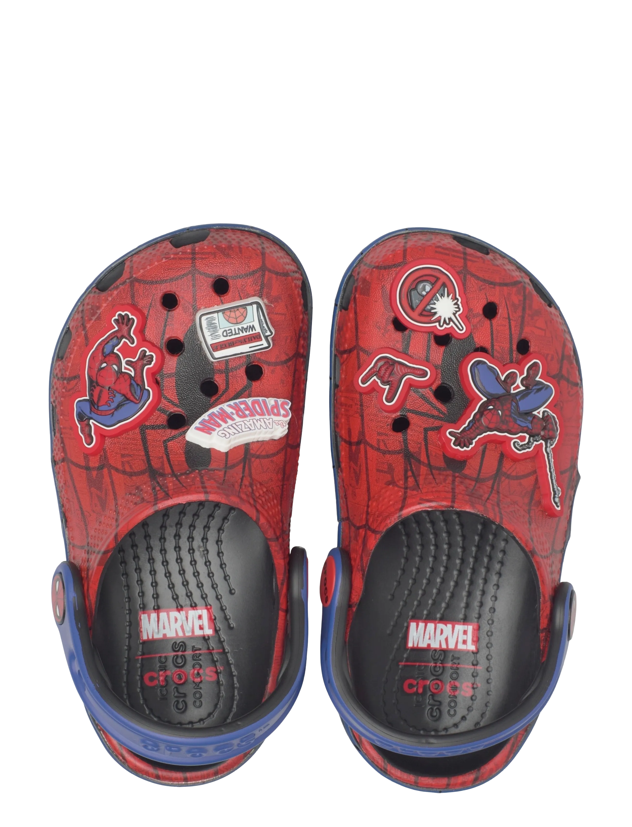Crocs - Spider Man Web Cls Clg T - sommarfynd - multi - 3