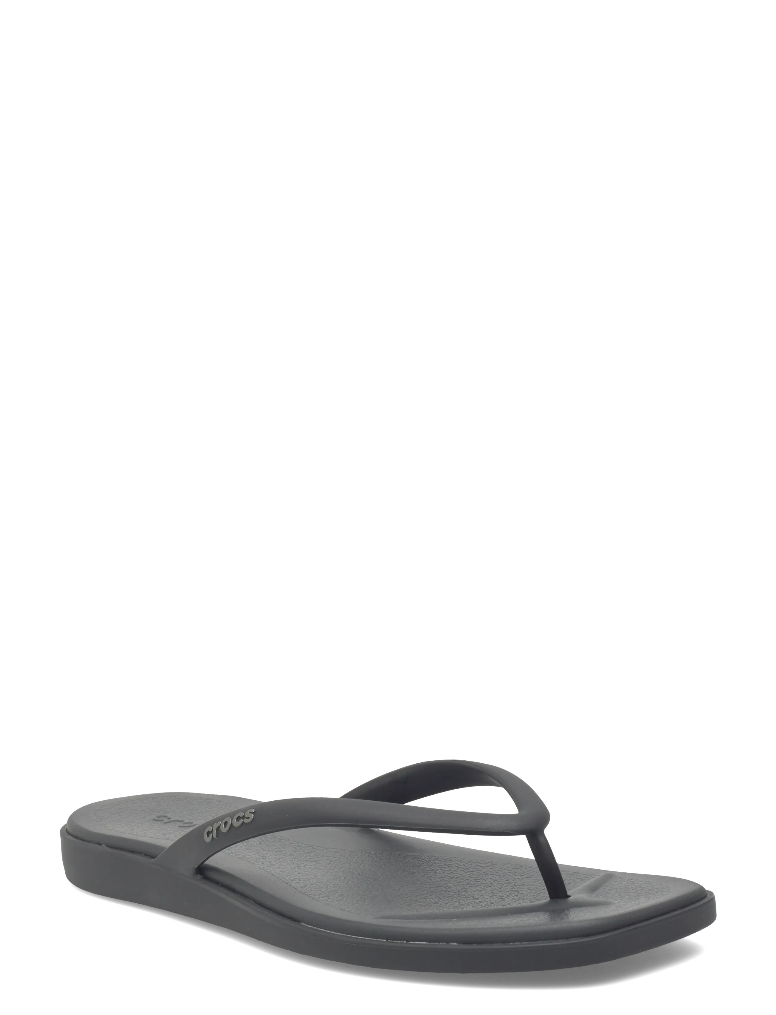 Crocs Miami Flip - Plätud - BLACK / black