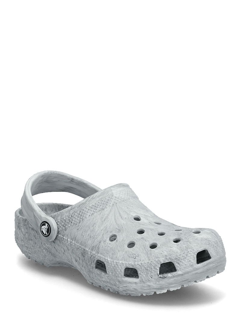 Crocs - Cls Watercolor Marbled Clog - crocksid - grey swirl - 0