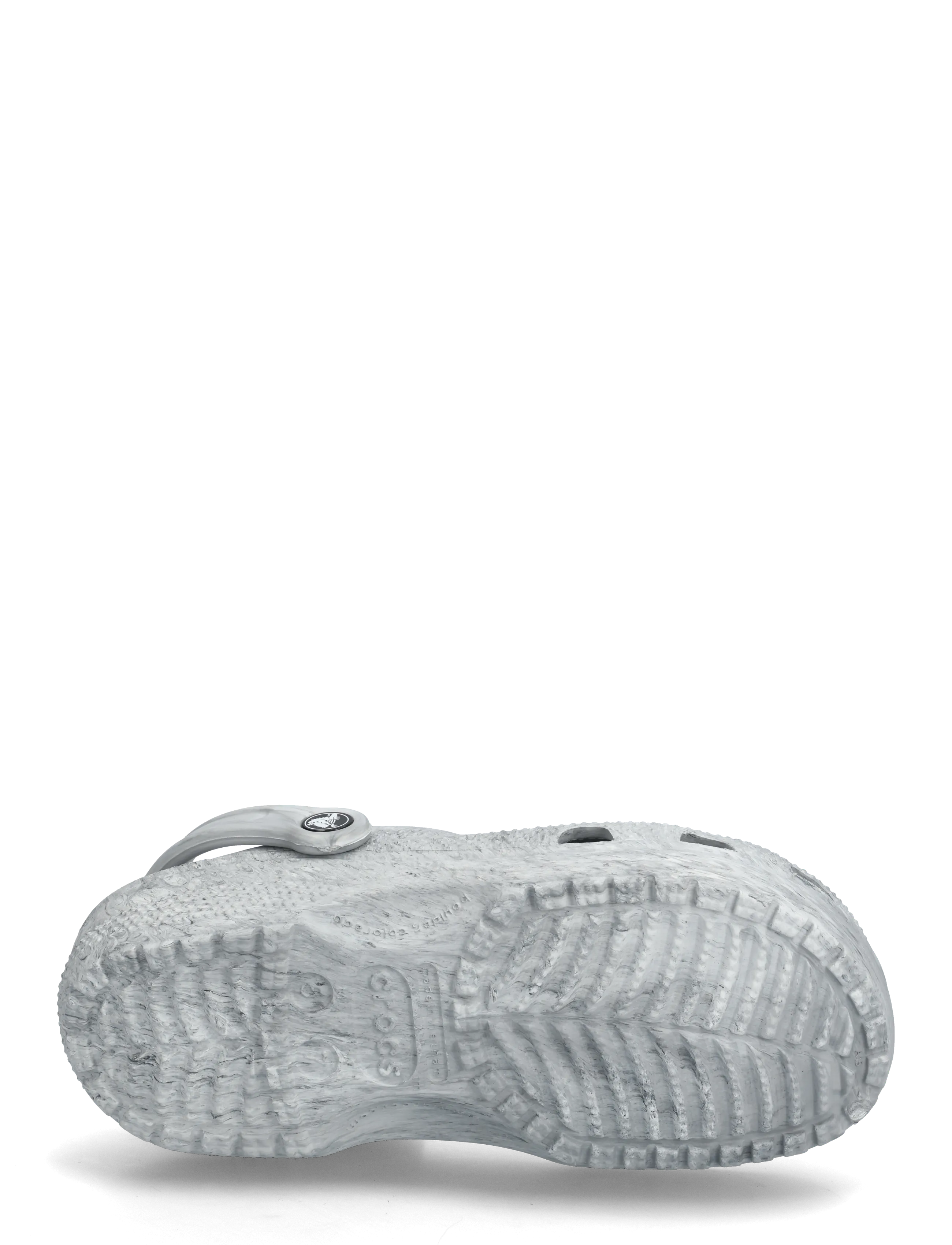 Crocs - Cls Watercolor Marbled Clog - chodaki - grey swirl - 4