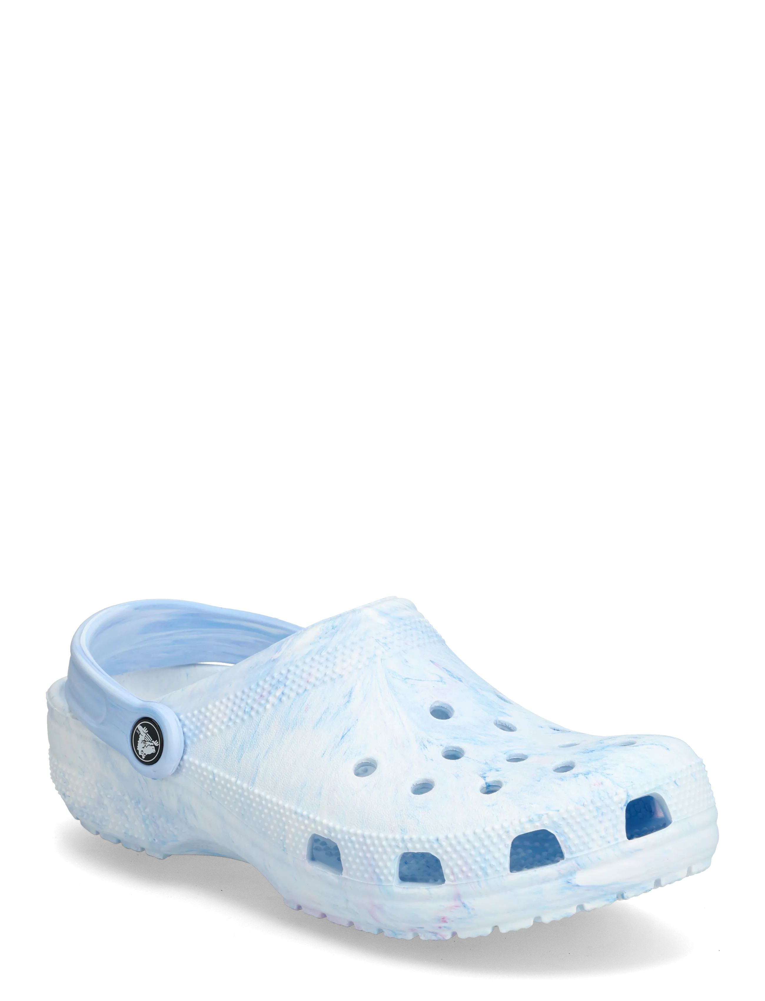 Crocs Cls Watercolor Marbled Clog - Sko - OXYGEN SWIRL / blue