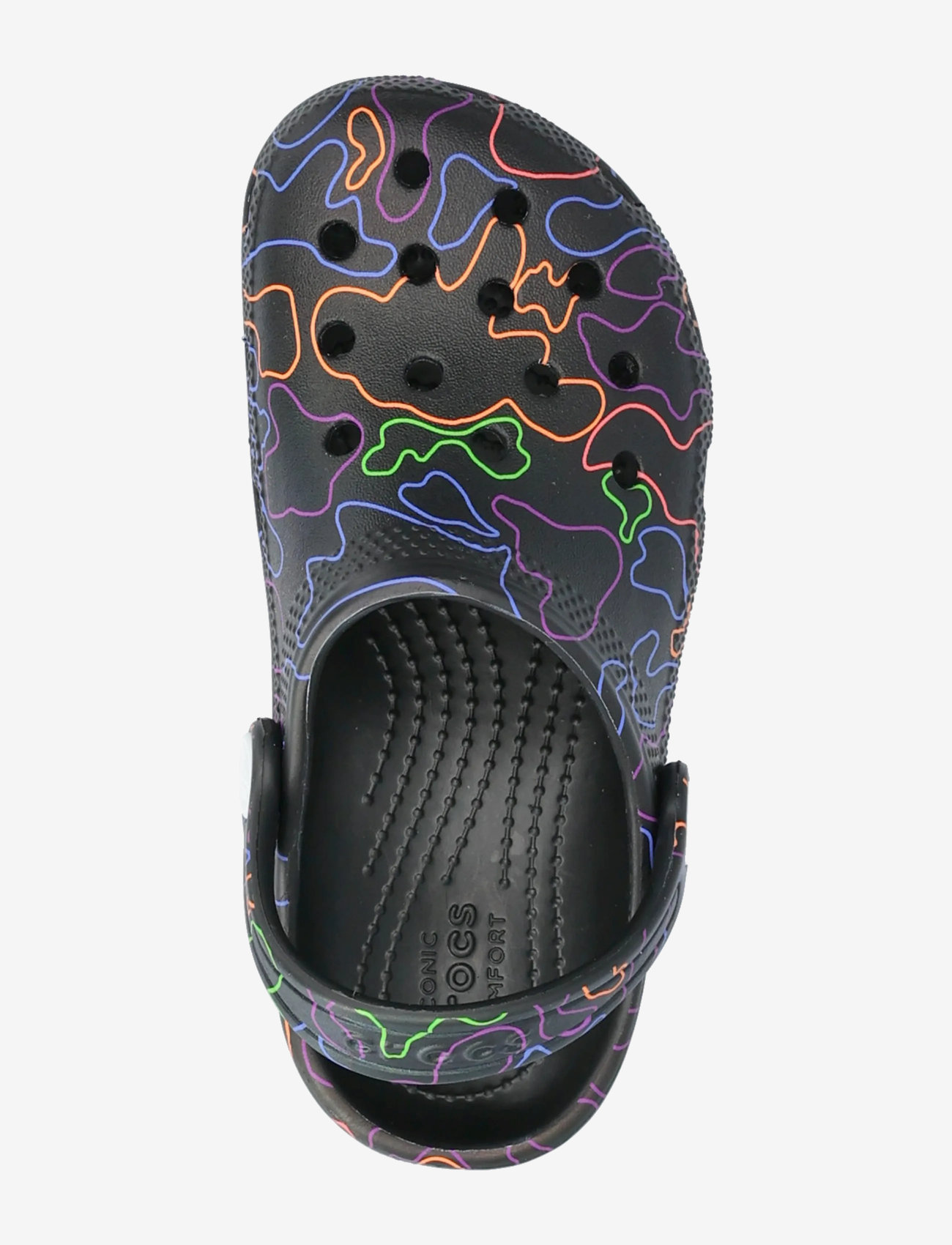 Crocs - Clsc Hi Vis Camo Clog K - clogs - black/multi - 3
