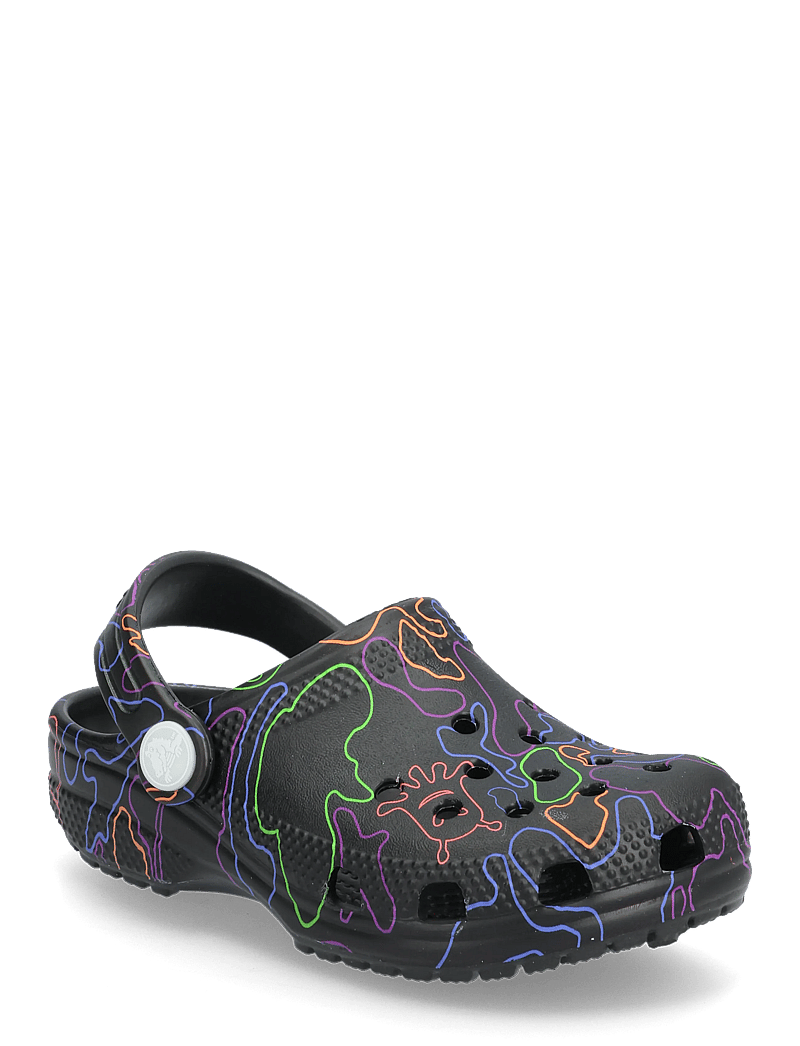 Crocs - Clsc Hi Vis Camo Clog T - clogs - black/multi - 0