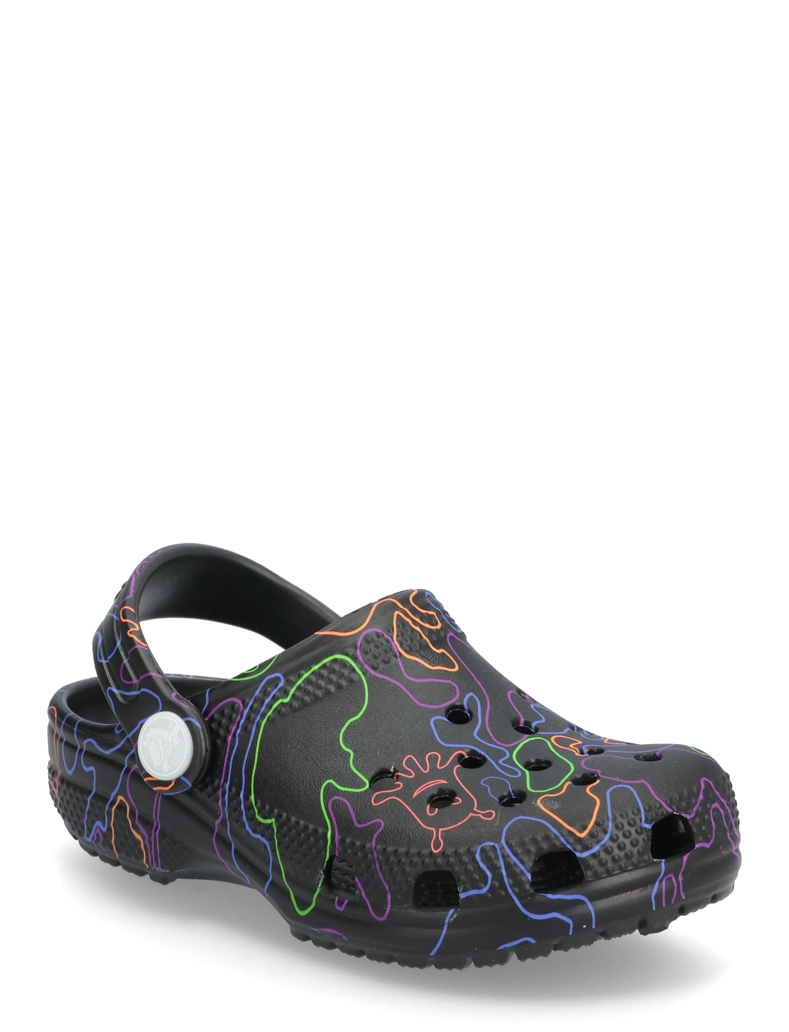 Crocs Clsc Hi Vis Camo Clog T - Clogs - BLACK/MULTI / black
