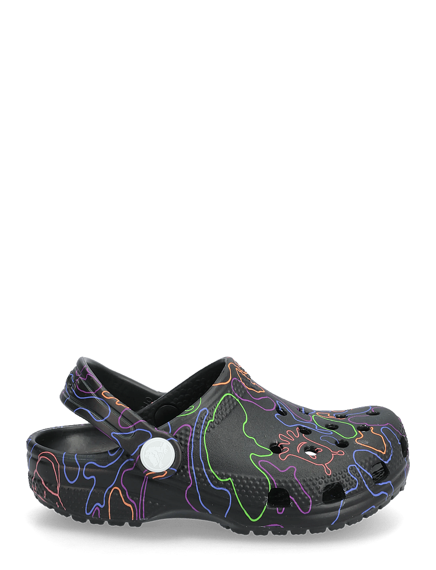 Crocs - Clsc Hi Vis Camo Clog T - clogs - black/multi - 1