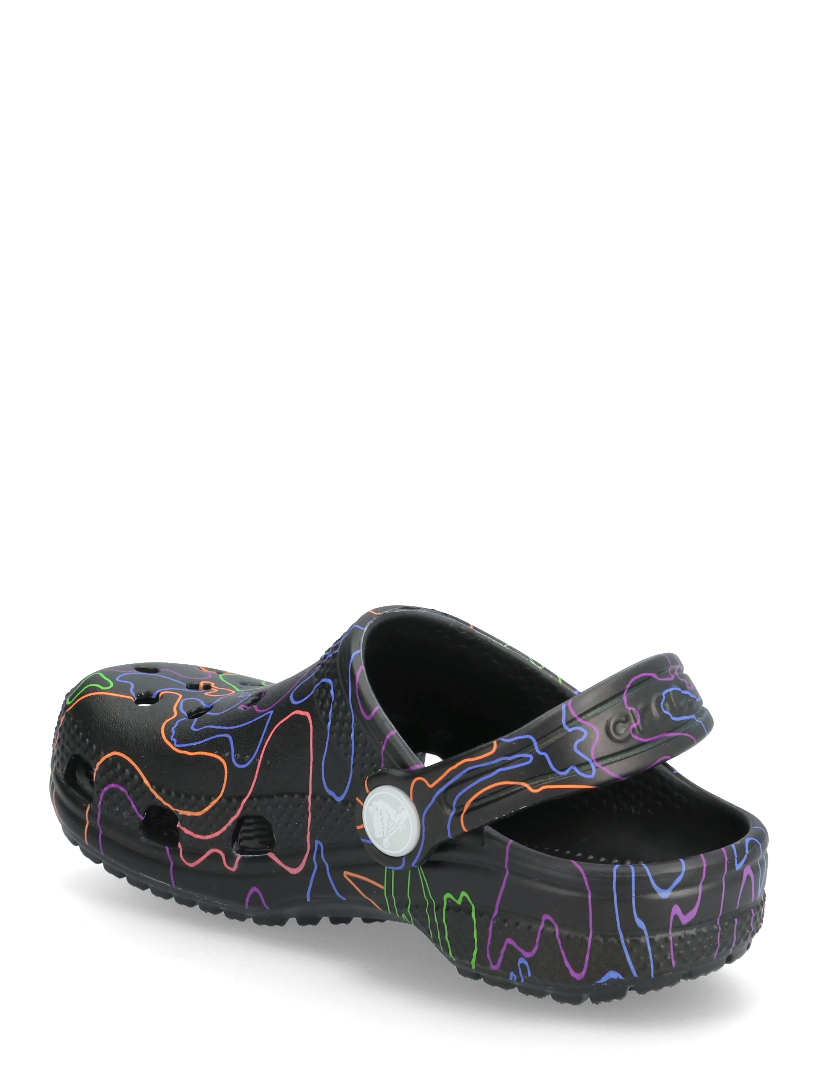 Crocs - Clsc Hi Vis Camo Clog T - clogs - black/multi - 2