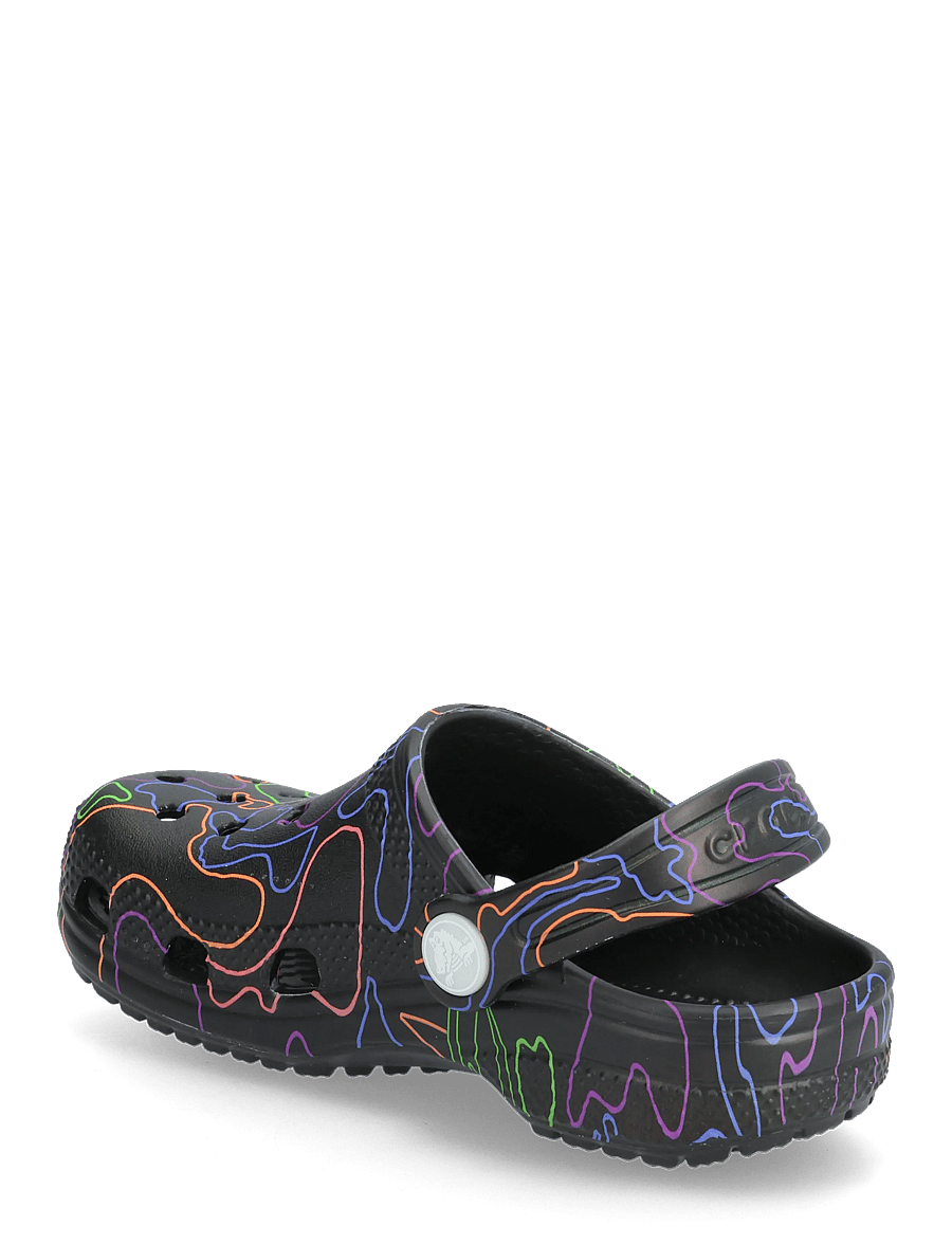 Crocs - Clsc Hi Vis Camo Clog T - clogs - black/multi - 2