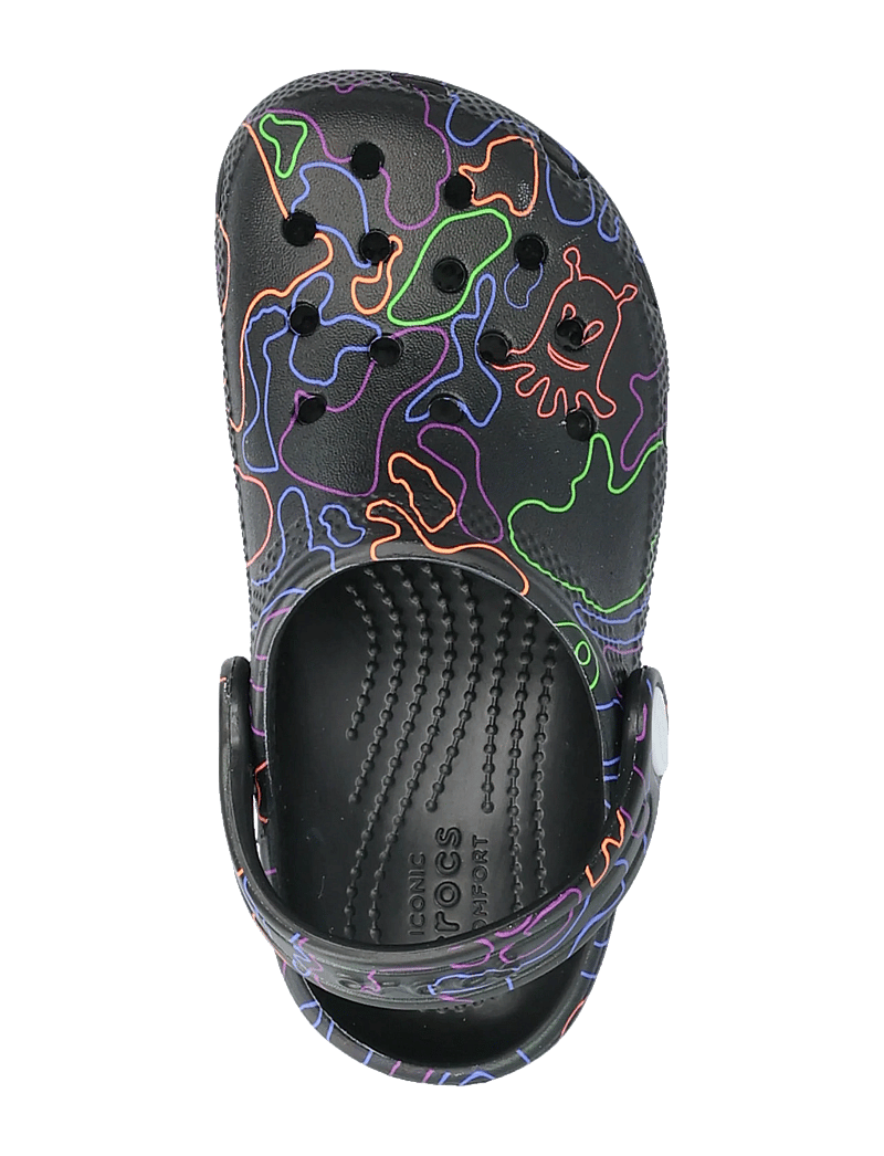 Crocs - Clsc Hi Vis Camo Clog T - clogs - black/multi - 3