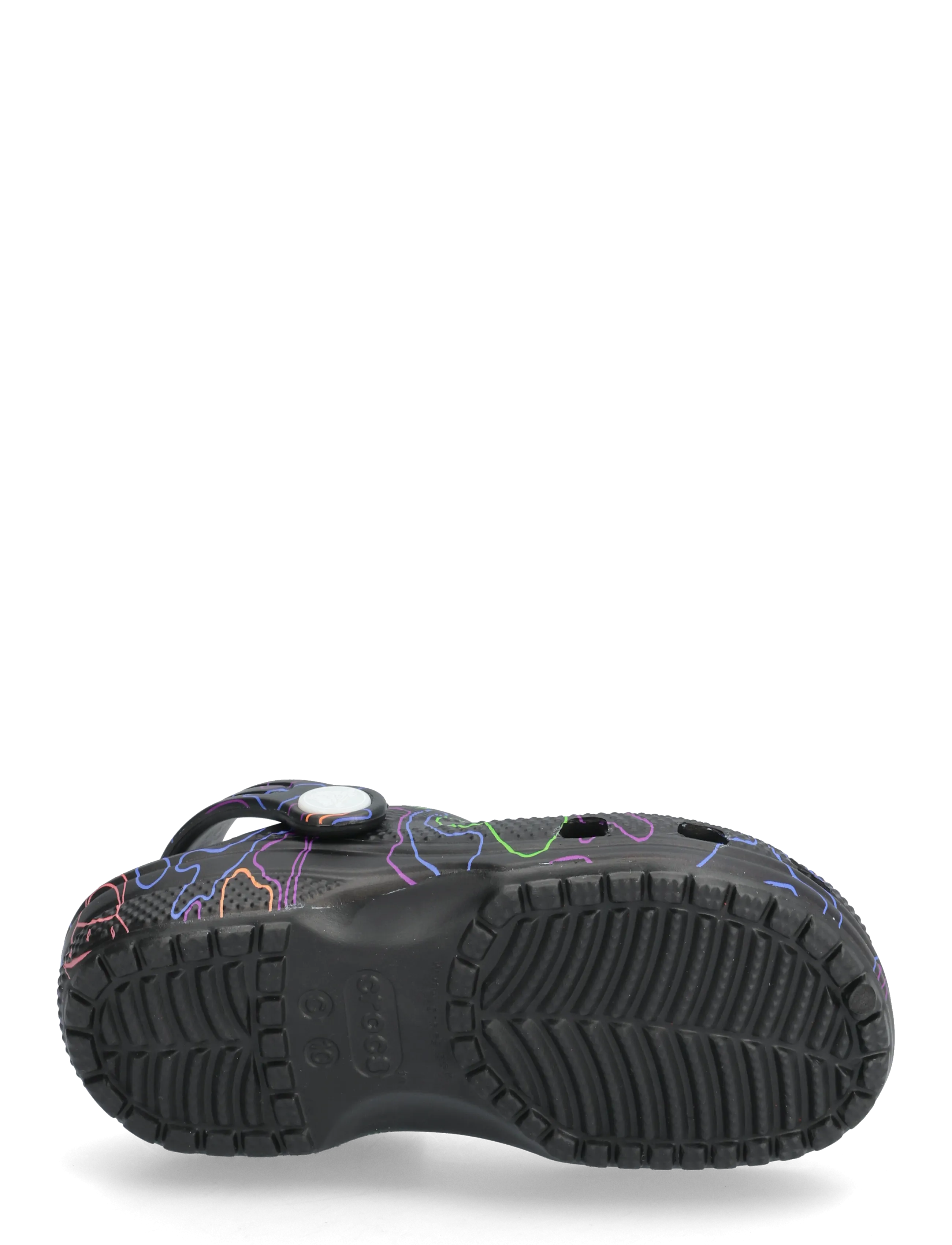Crocs - Clsc Hi Vis Camo Clog T - clogs - black/multi - 4