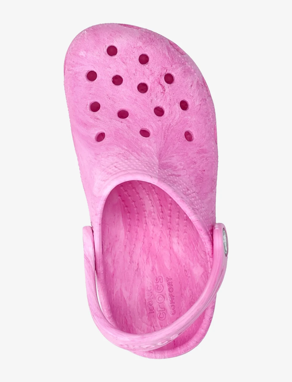 Crocs - Clsc Watercolor Marbled Clog K - clogs - pink swirl - 3