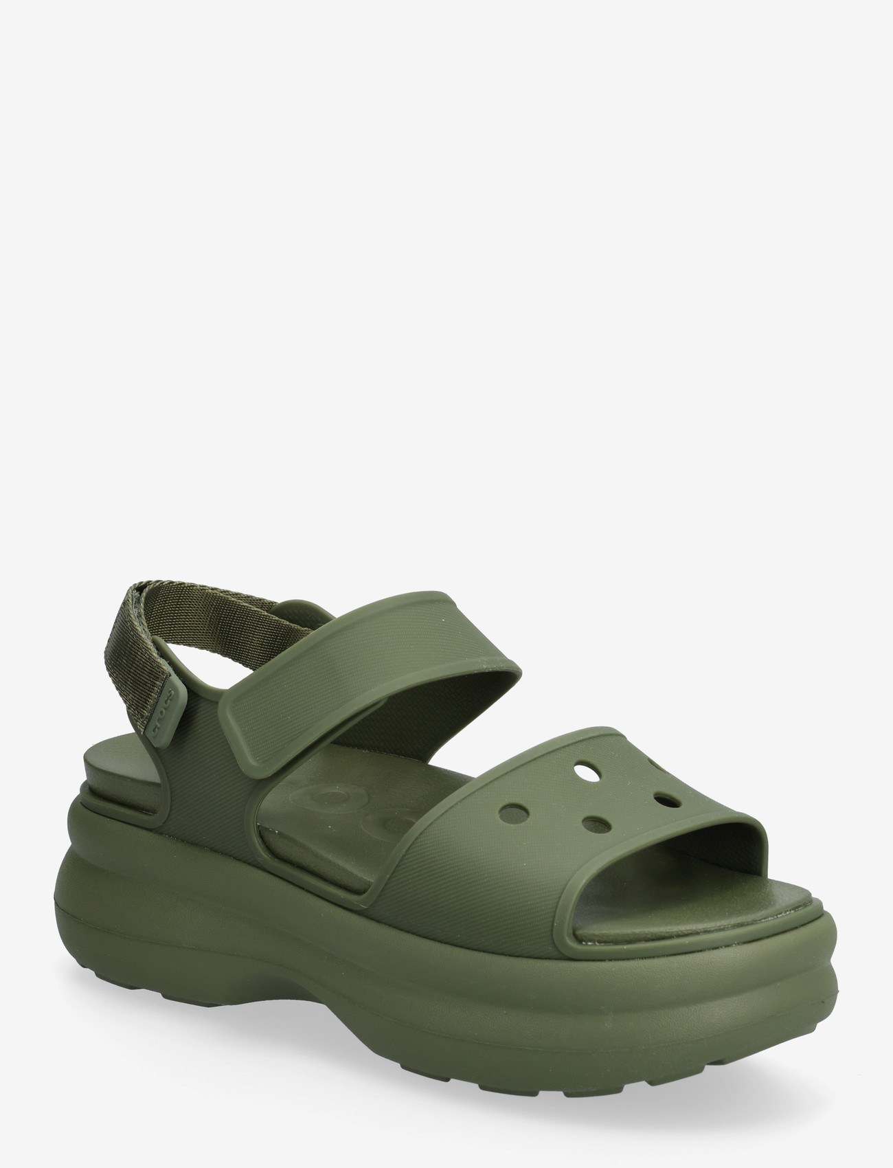 Crocs - Soho Y Strap Sandal - platåsandaler - army green - 0