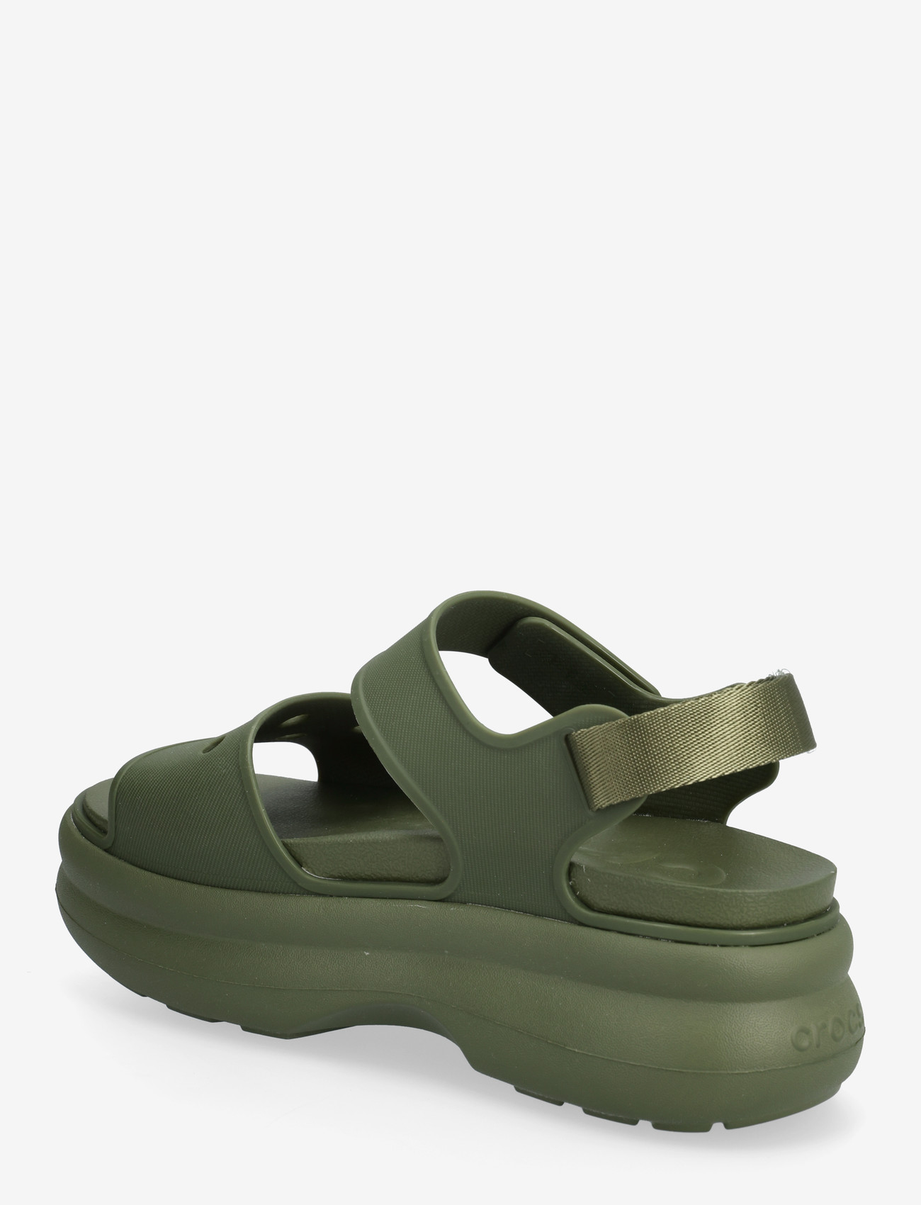 Crocs - Soho Y Strap Sandal - platåsandaler - army green - 1