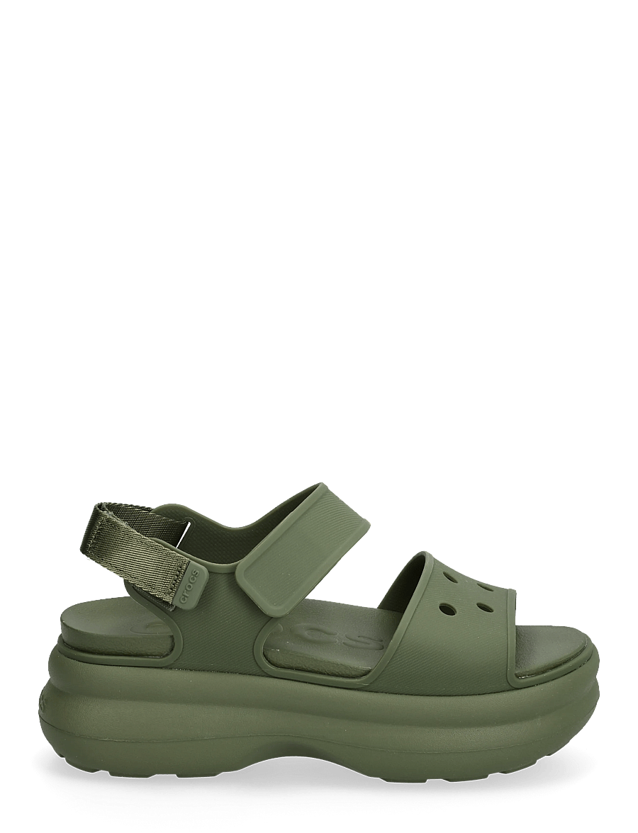 Crocs - Soho Y Strap Sandal - platformsandaler - army green - 2