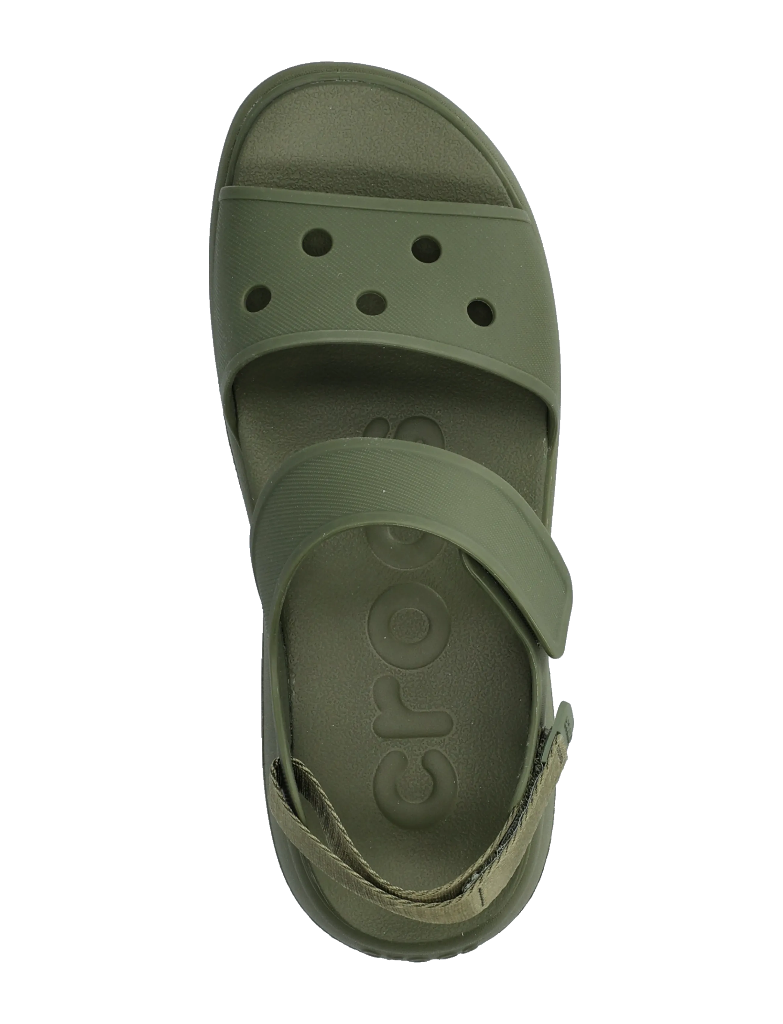 Crocs - Soho Y Strap Sandal - plateau-sandalen - army green - 3