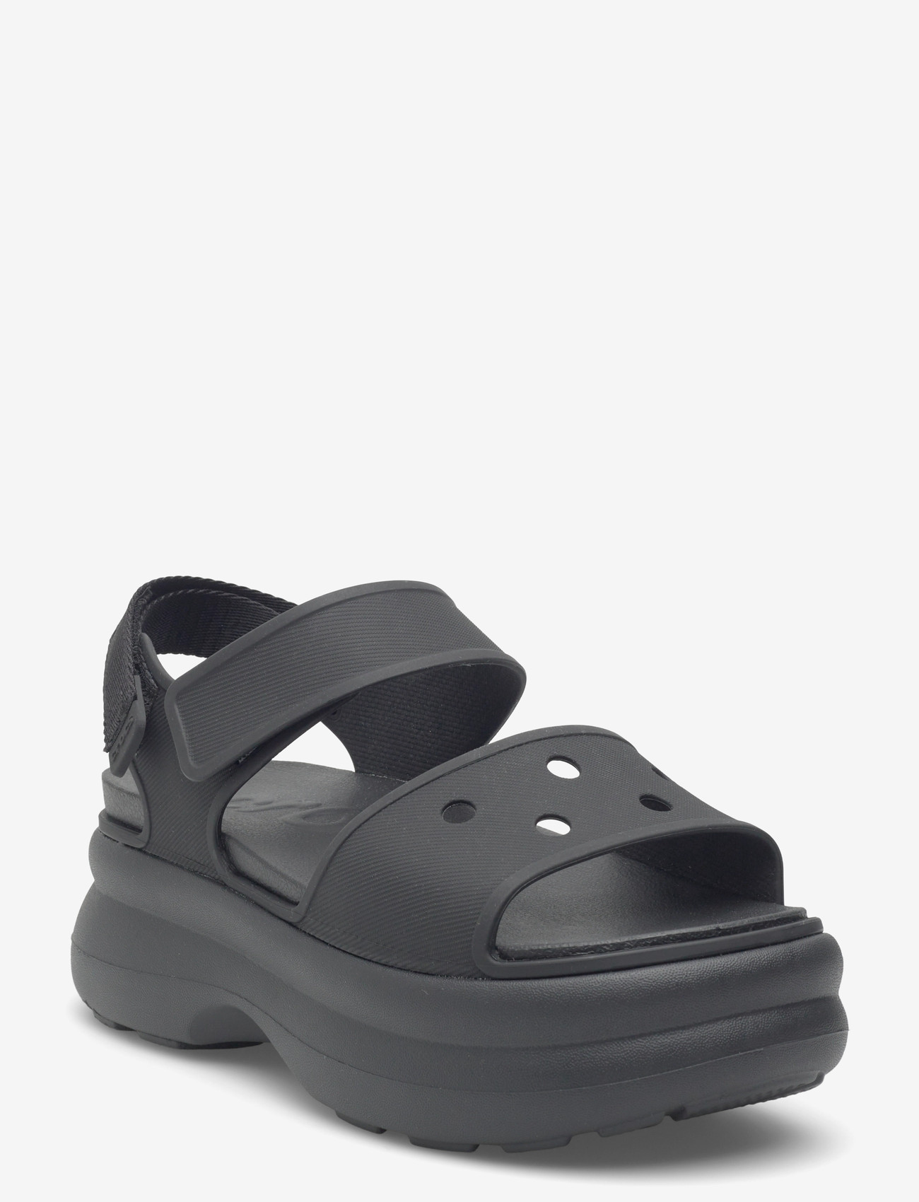 Crocs - Soho Y Strap Sandal - platformsandaler - black - 0
