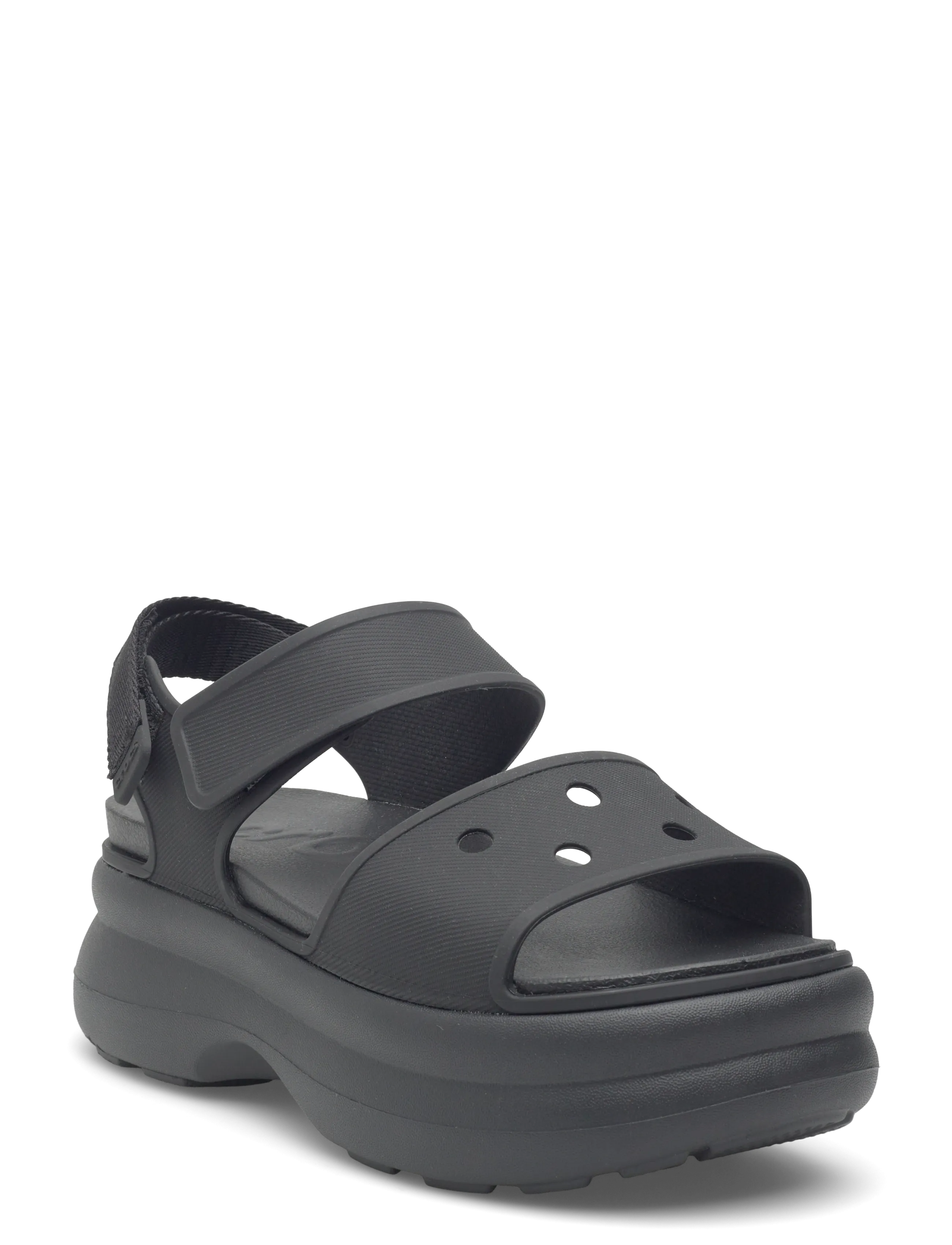Crocs Soho Y Strap Sandal - Crocs - BLACK / black