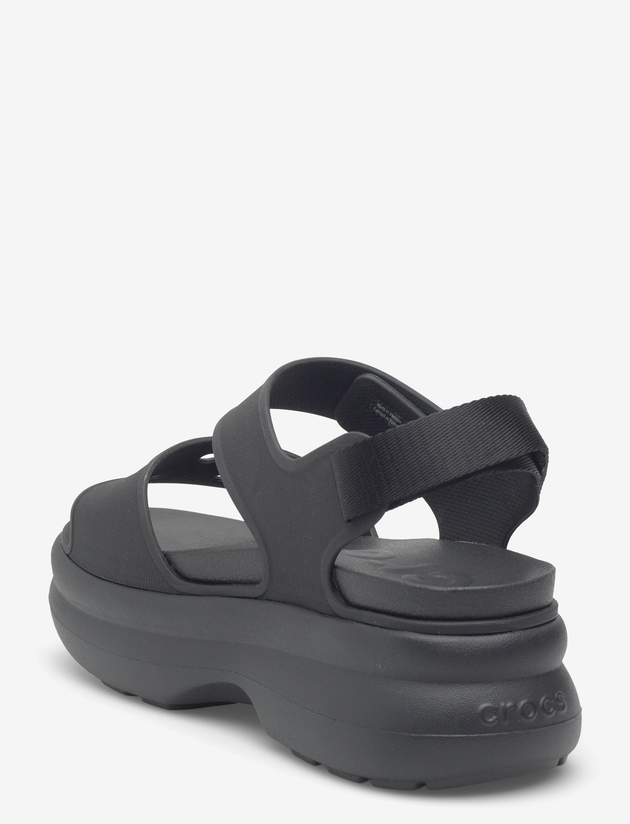 Crocs - Soho Y Strap Sandal - platformsandaler - black - 2
