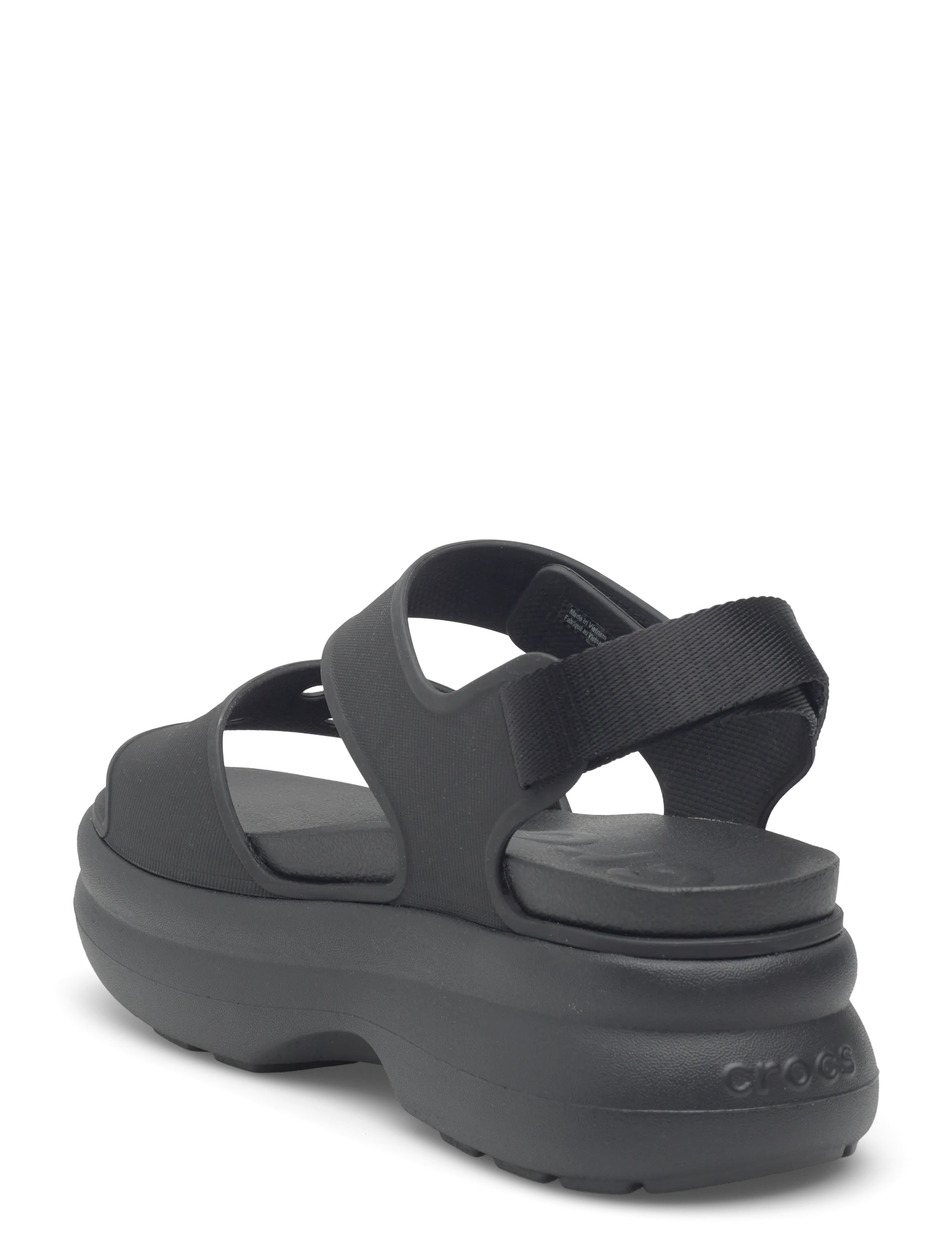 Crocs - Soho Y Strap Sandal - plateau-sandalen - black - 2