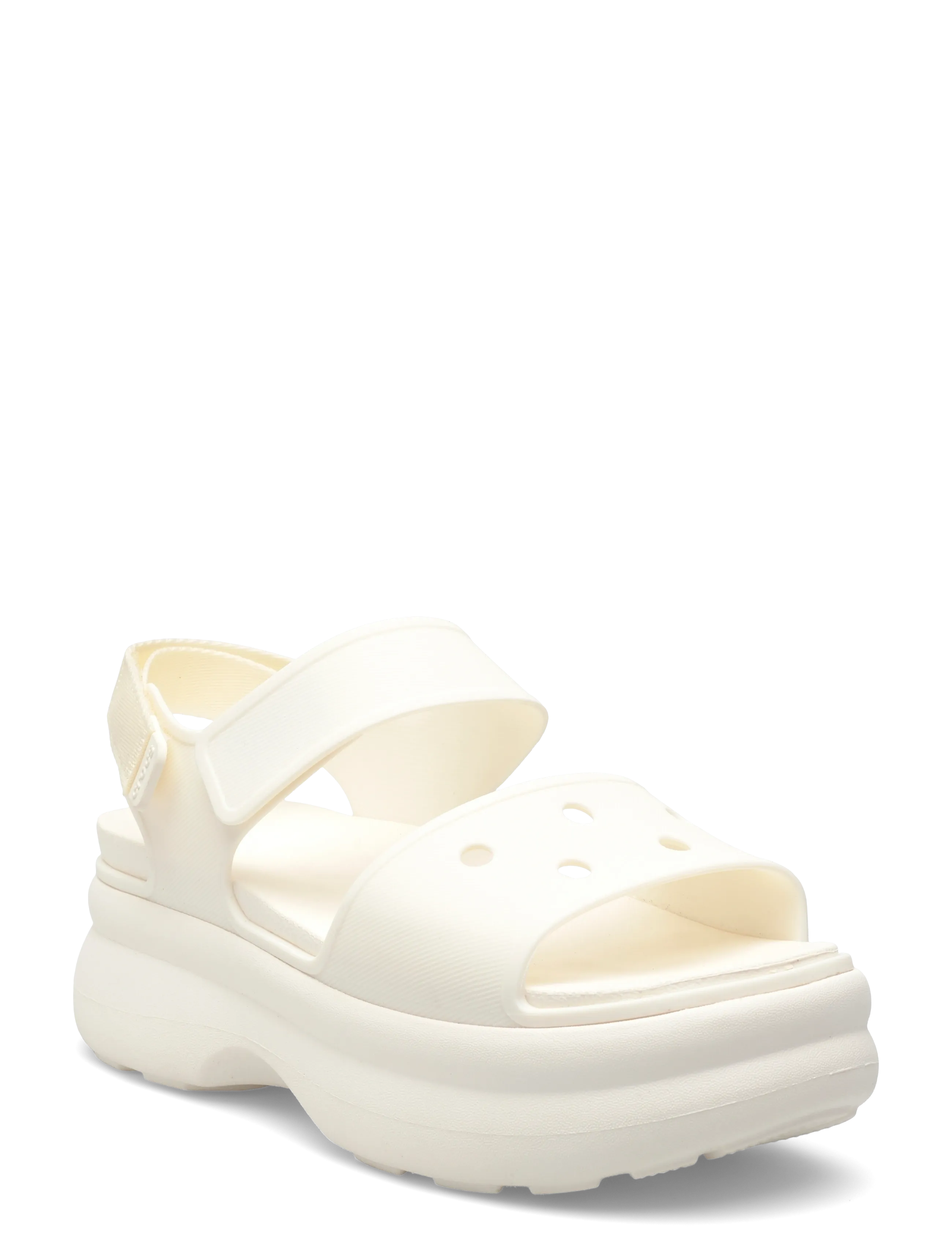 Crocs Soho Y Strap Sandal, 39/40, Cream, Sandaler > Flade Sandals, Dame