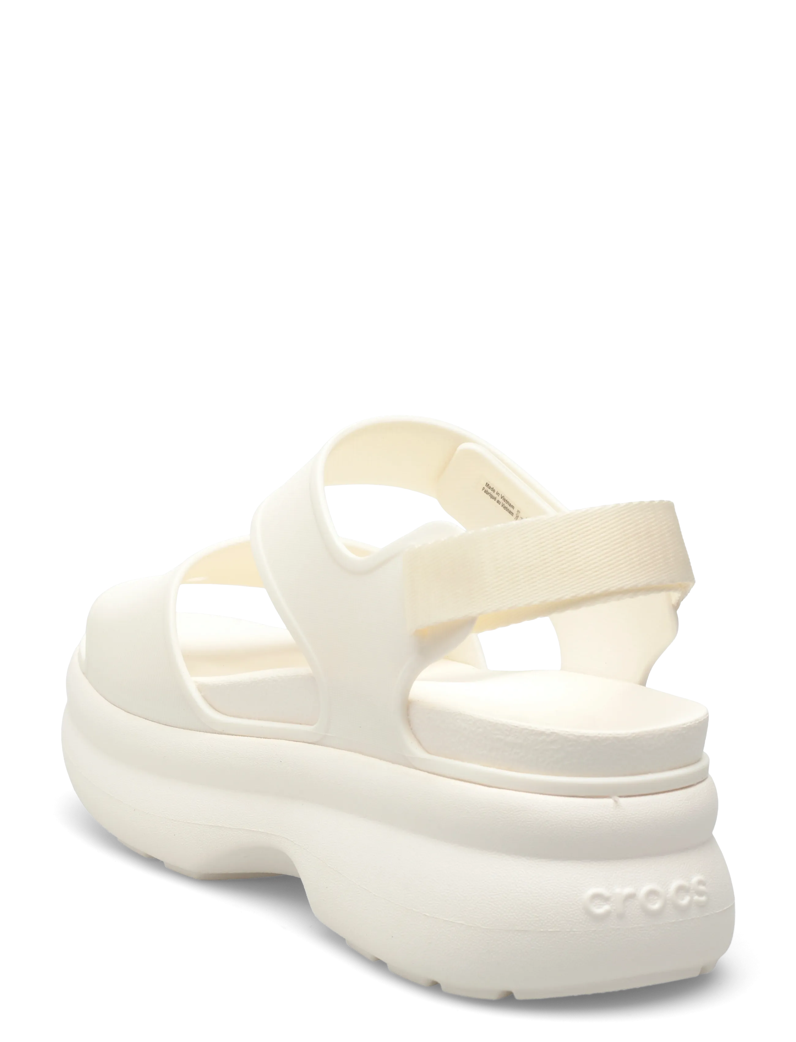 Crocs - Soho Y Strap Sandal - platåsandaler - chalk - 2