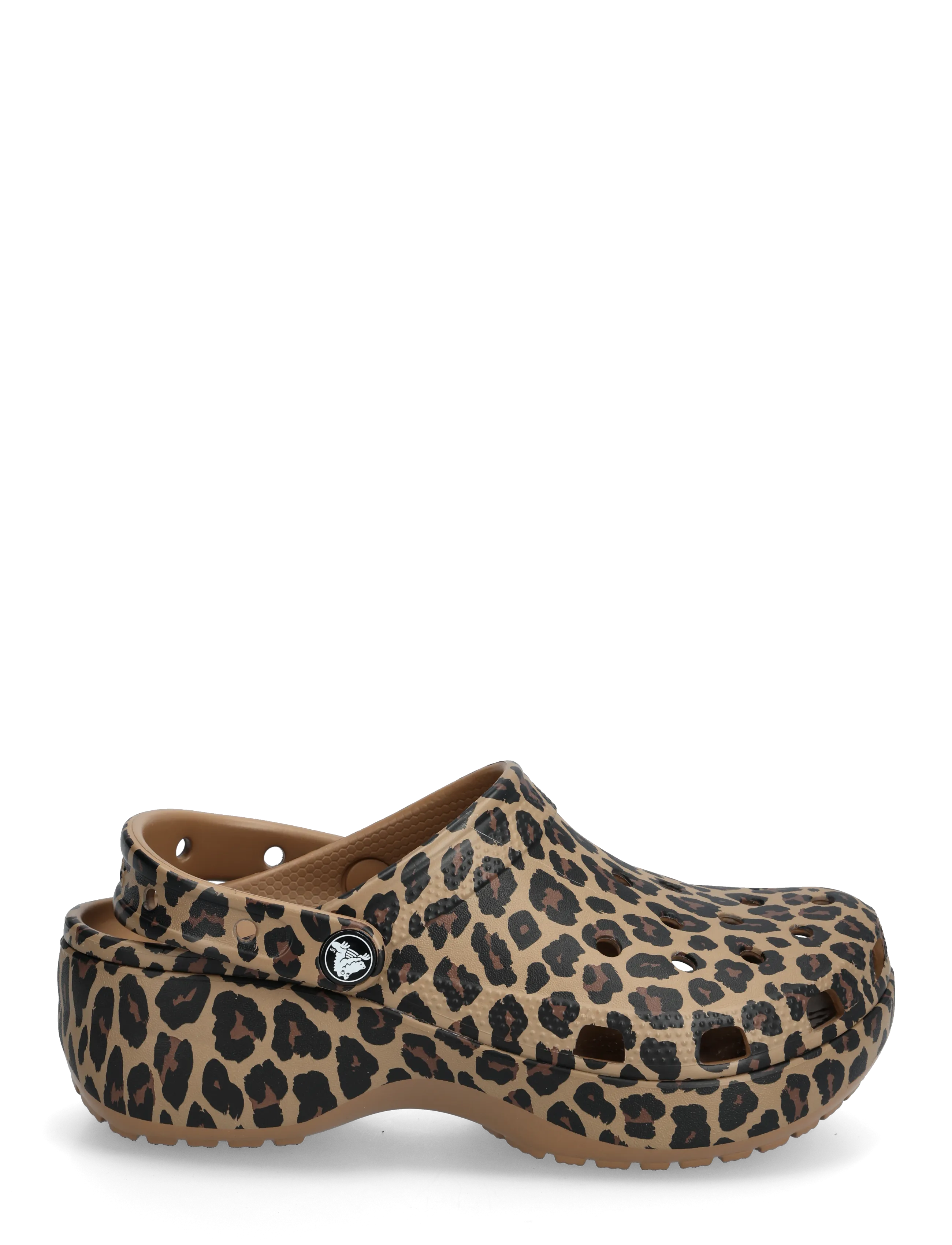 Crocs - Cls Platform Animal Clog - sepia/leopard - 1