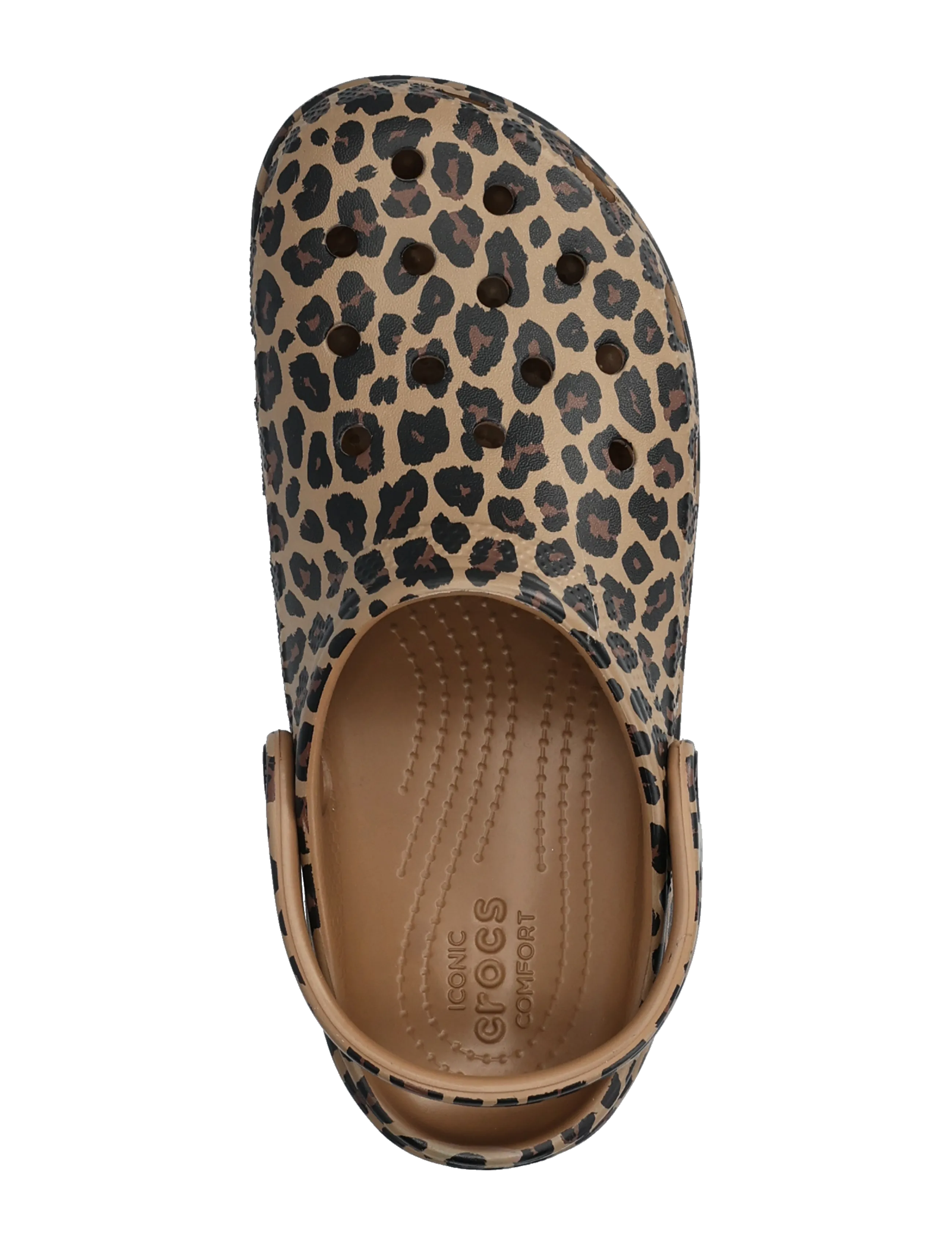 Crocs - Cls Platform Animal Clog - sepia/leopard - 3