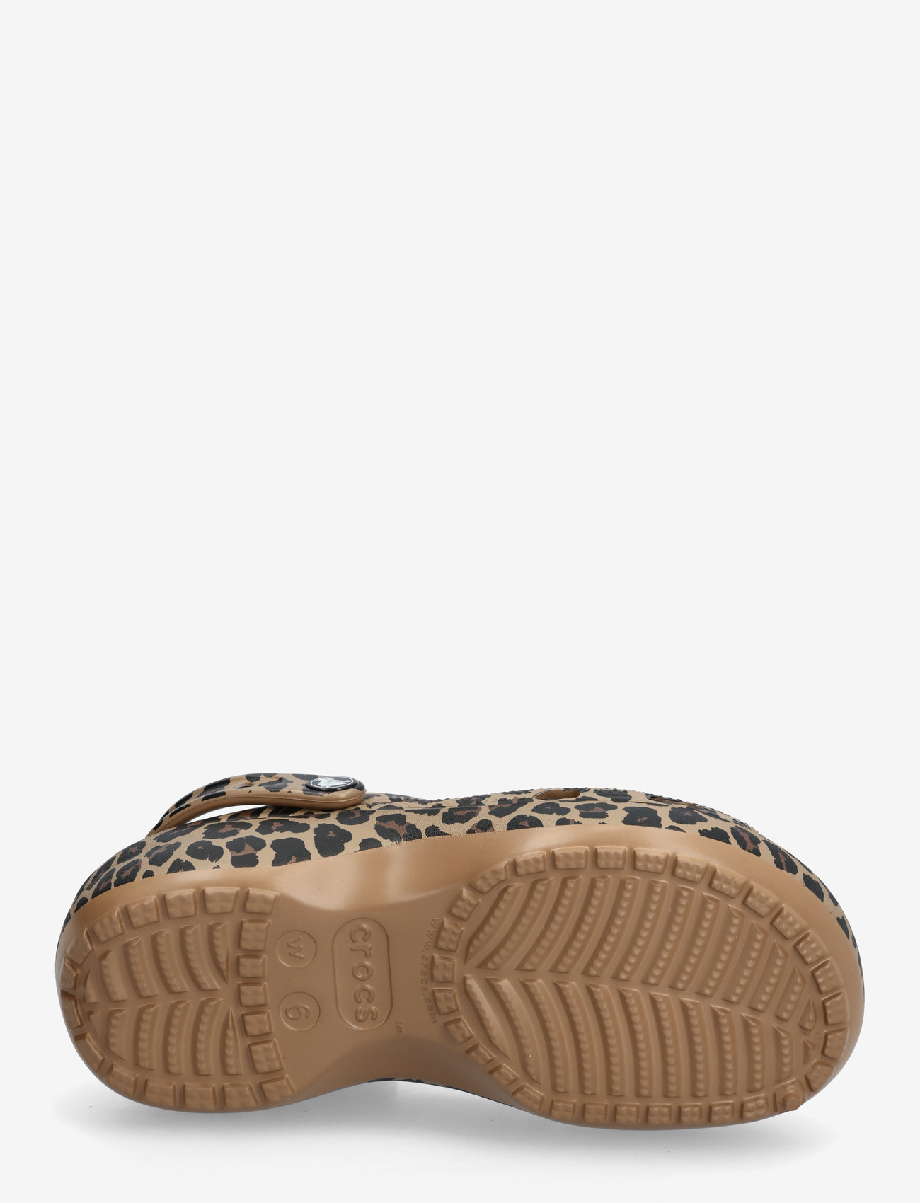 Crocs - Cls Platform Animal Clog - chodaki - sepia/leopard - 4