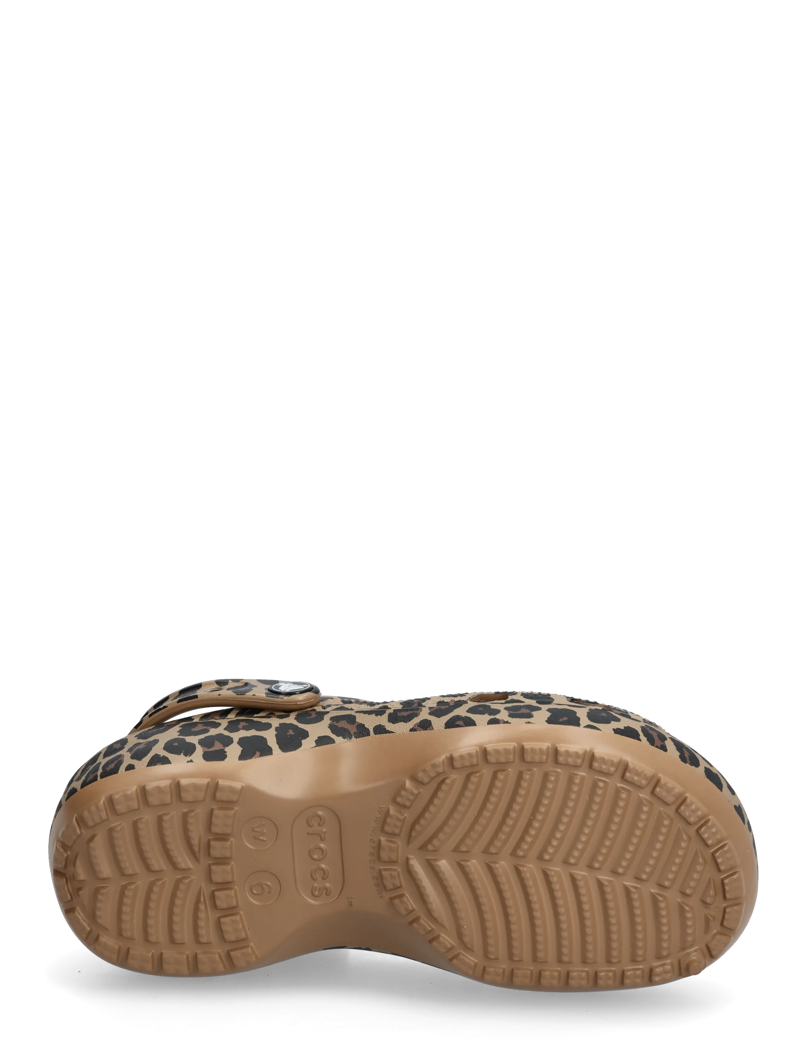 Crocs - Cls Platform Animal Clog - sepia/leopard - 4