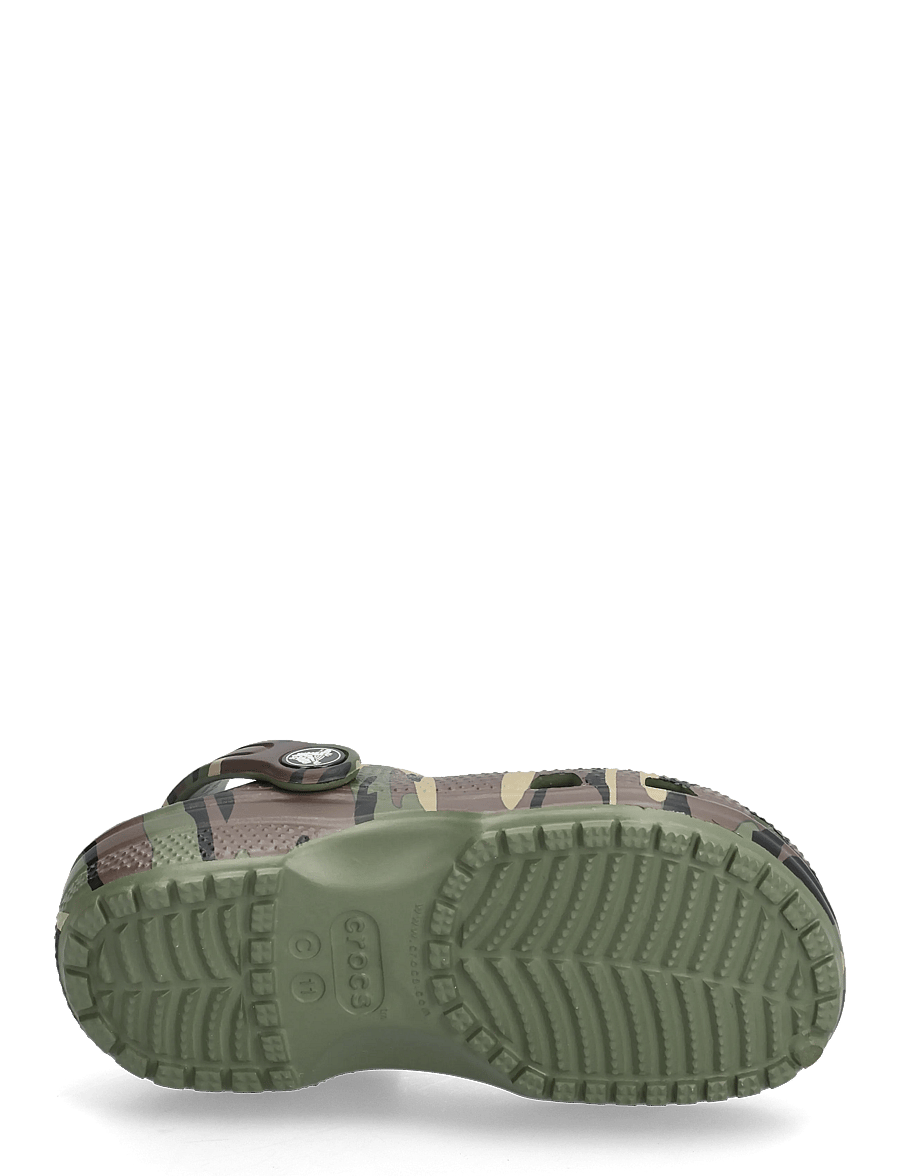 Crocs - Classic Camouflage Clog K - kotad - army green/multi - 4