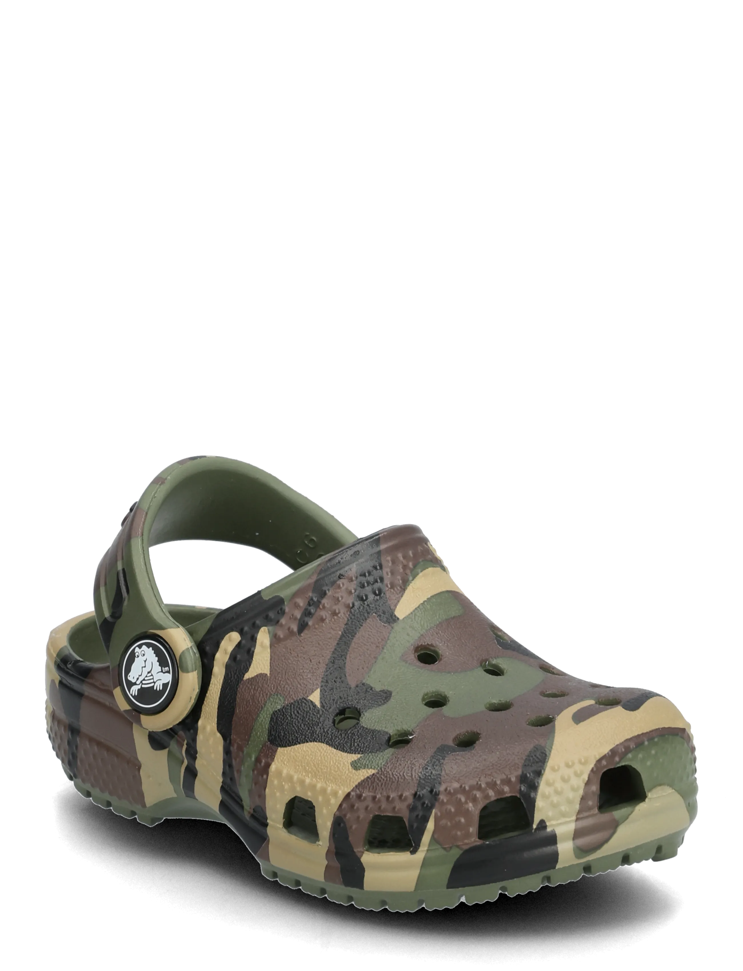 Crocs Classic Camouflage Clog T - Baby 16-22 - ARMY GREEN/MULTI / multi