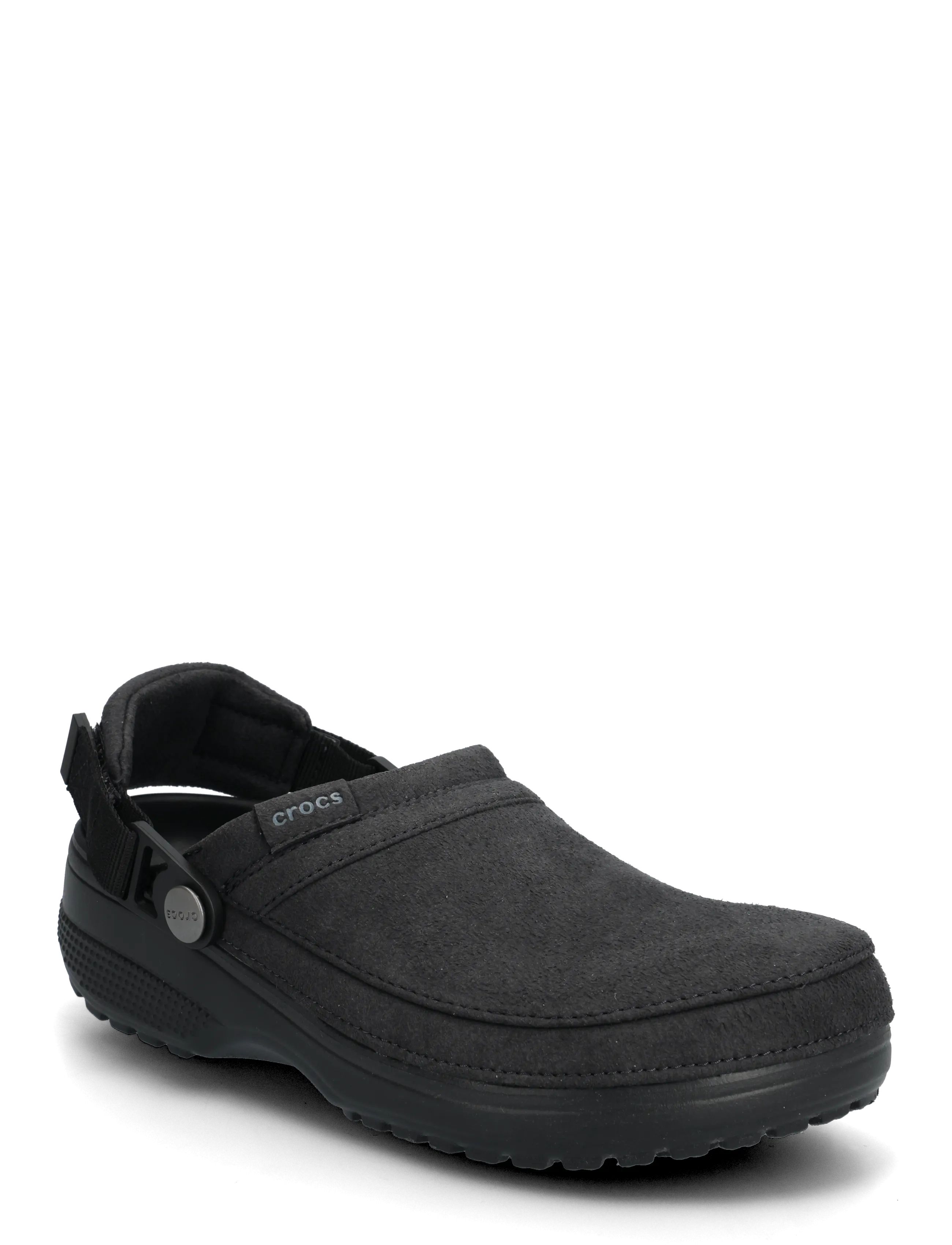 Crocs Crafted Vegan Suede Cg, 45/46, Schuhe, Schwarz - Mules & Clogs, Frauen