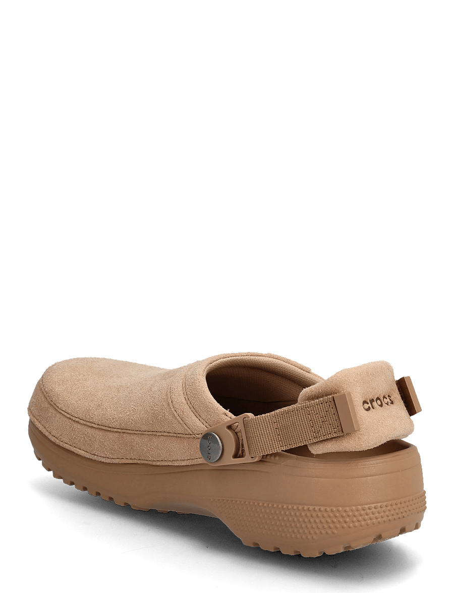 Crocs - Crafted Vegan Suede Cg - mules & clogs - milk chocolate - 2
