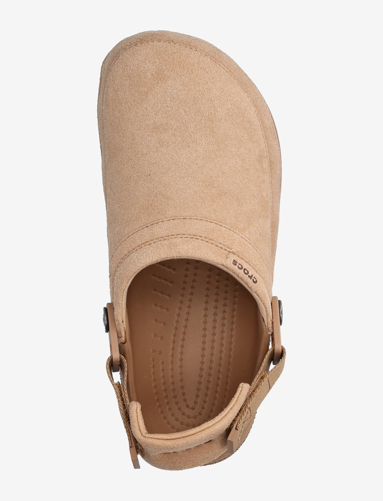 Crocs - Crafted Vegan Suede Cg - pantoletten & clogs - milk chocolate - 3