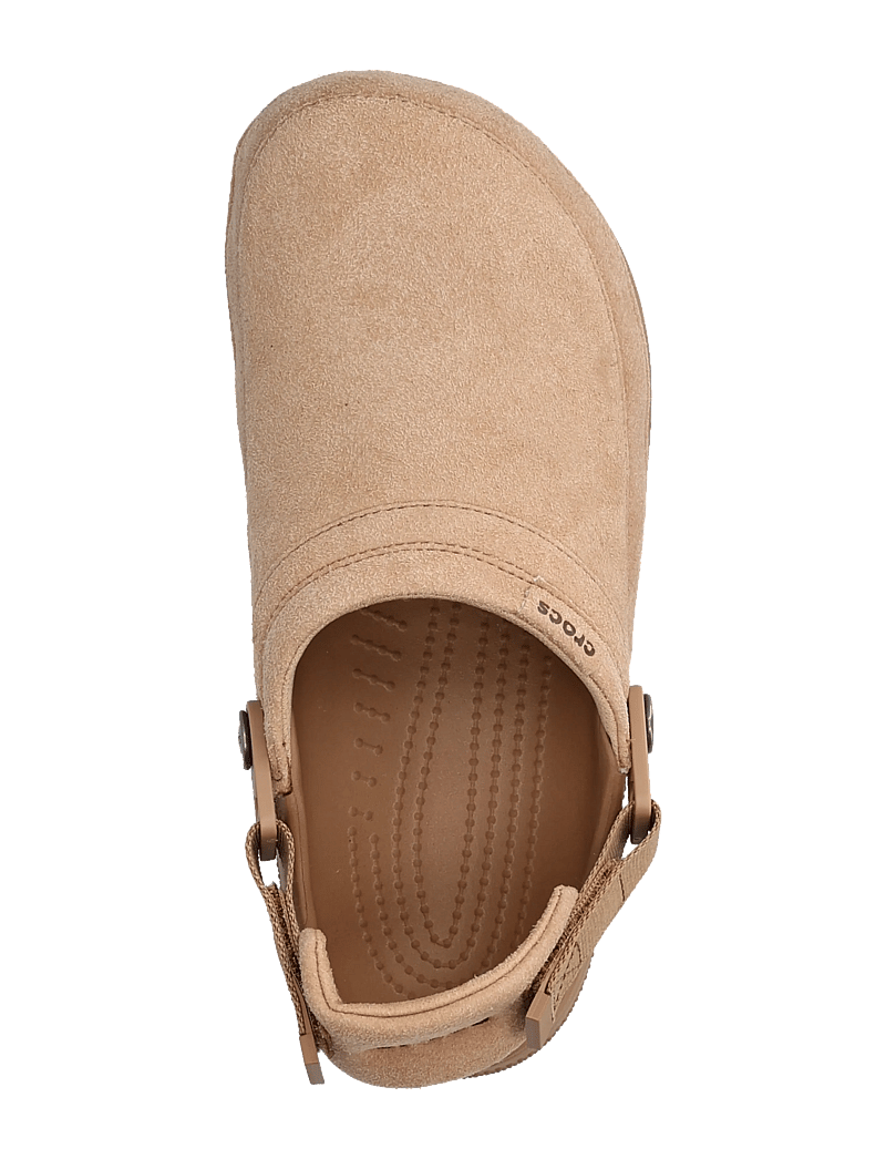 Crocs - Crafted Vegan Suede Cg - pantoletten & clogs - milk chocolate - 3
