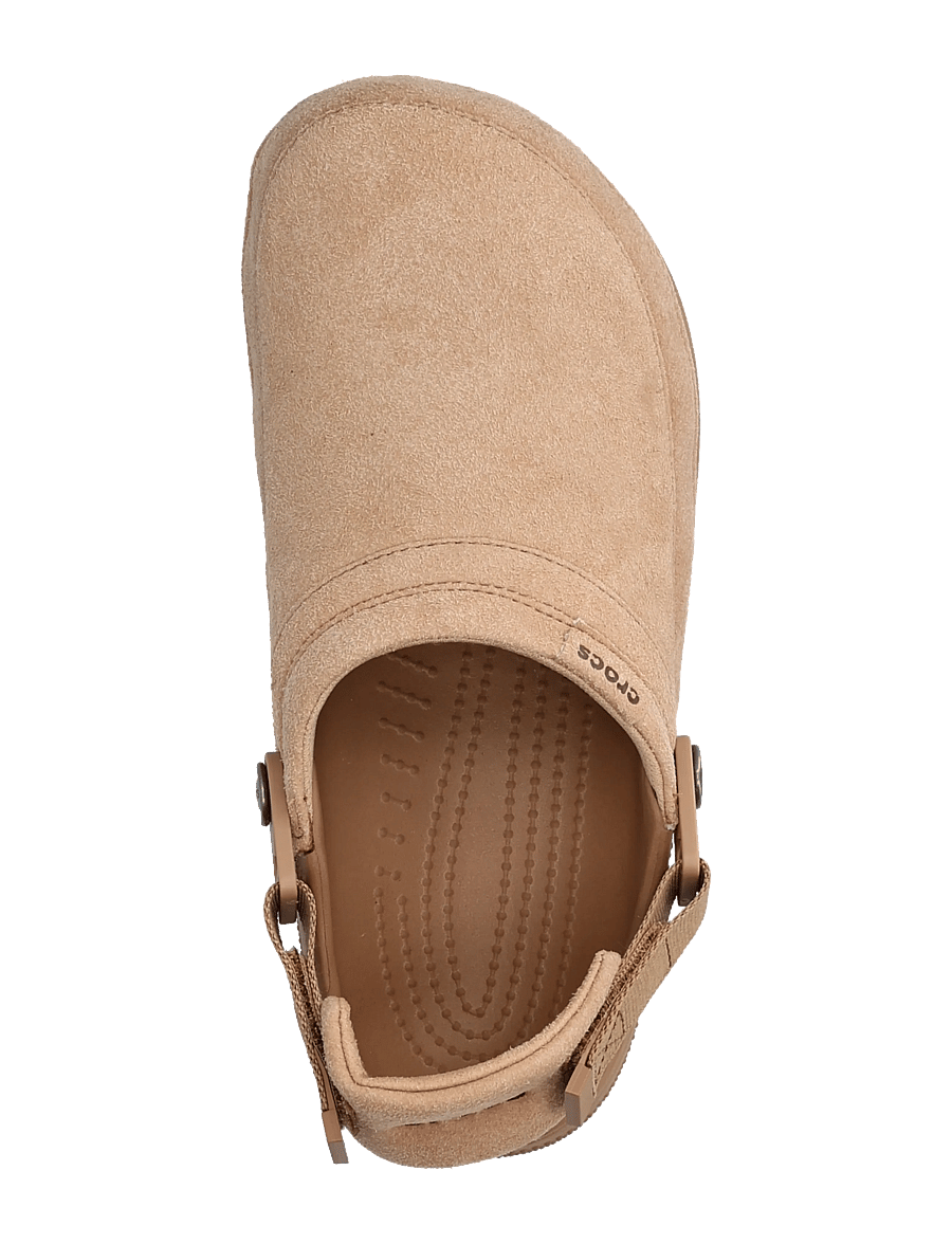 Crocs - Crafted Vegan Suede Cg - mules & clogs - milk chocolate - 3