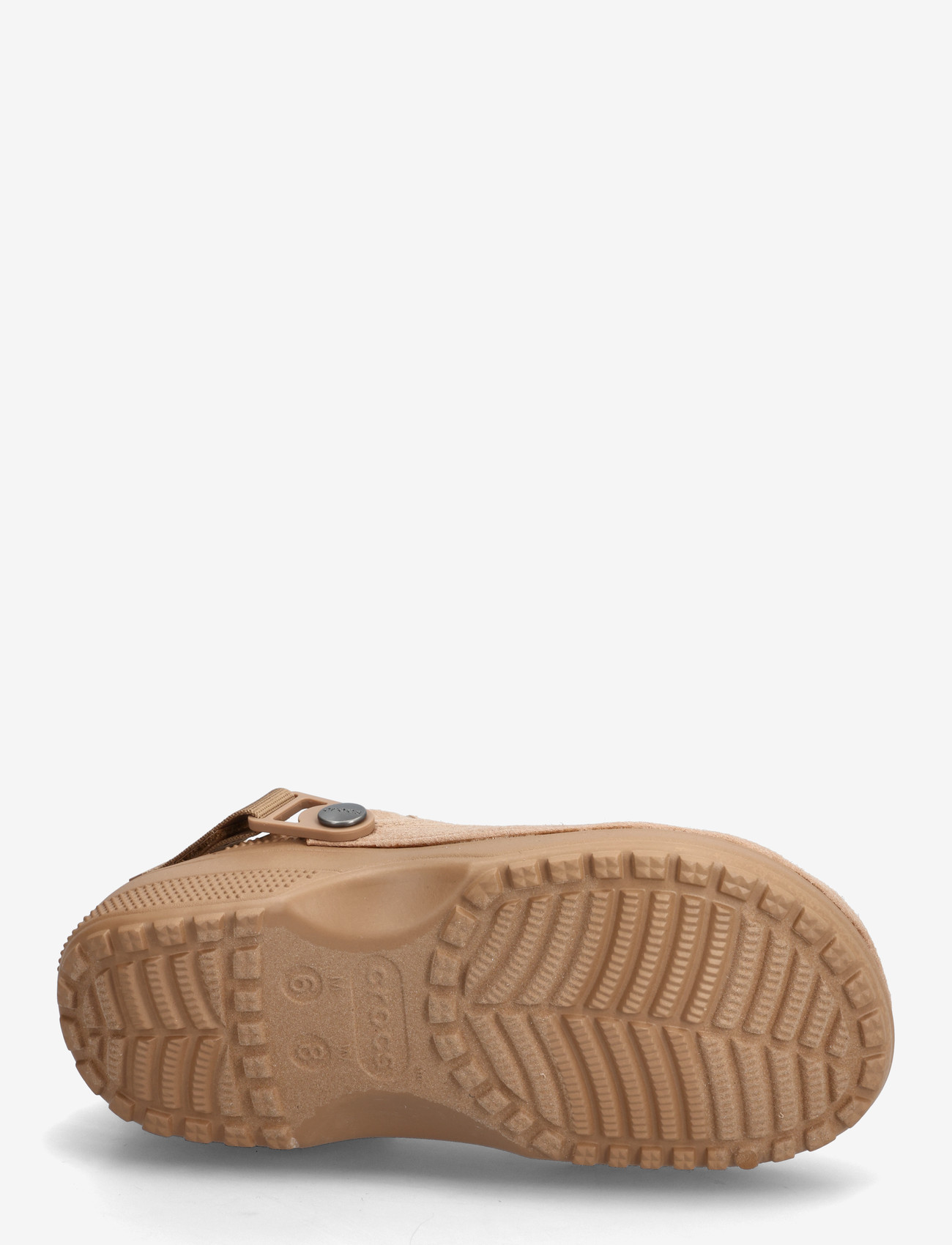 Crocs - Crafted Vegan Suede Cg - pantoletten & clogs - milk chocolate - 4