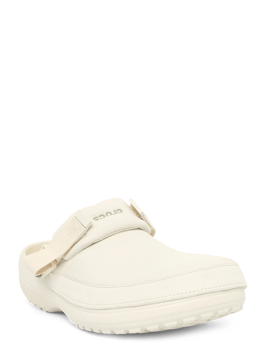 Crocs - Crafted Vegan Suede Cg - pantoletten & clogs - summit white - 0