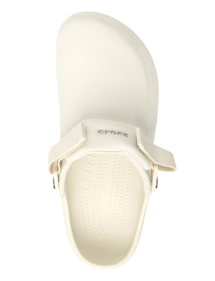 Crocs - Crafted Vegan Suede Cg - pantoletten & clogs - summit white - 3