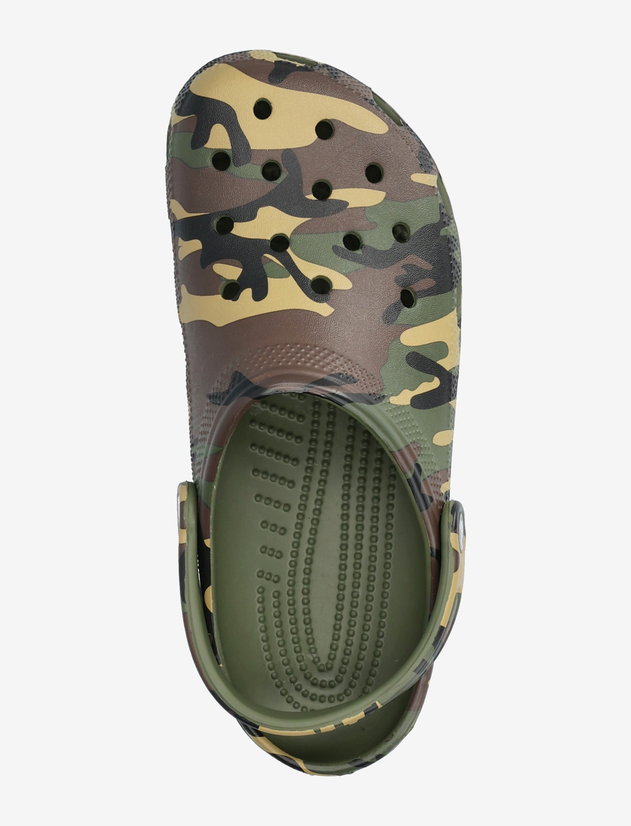 Crocs - Classic Camouflage Clog - pantoletten & clogs - army green/multi - 3