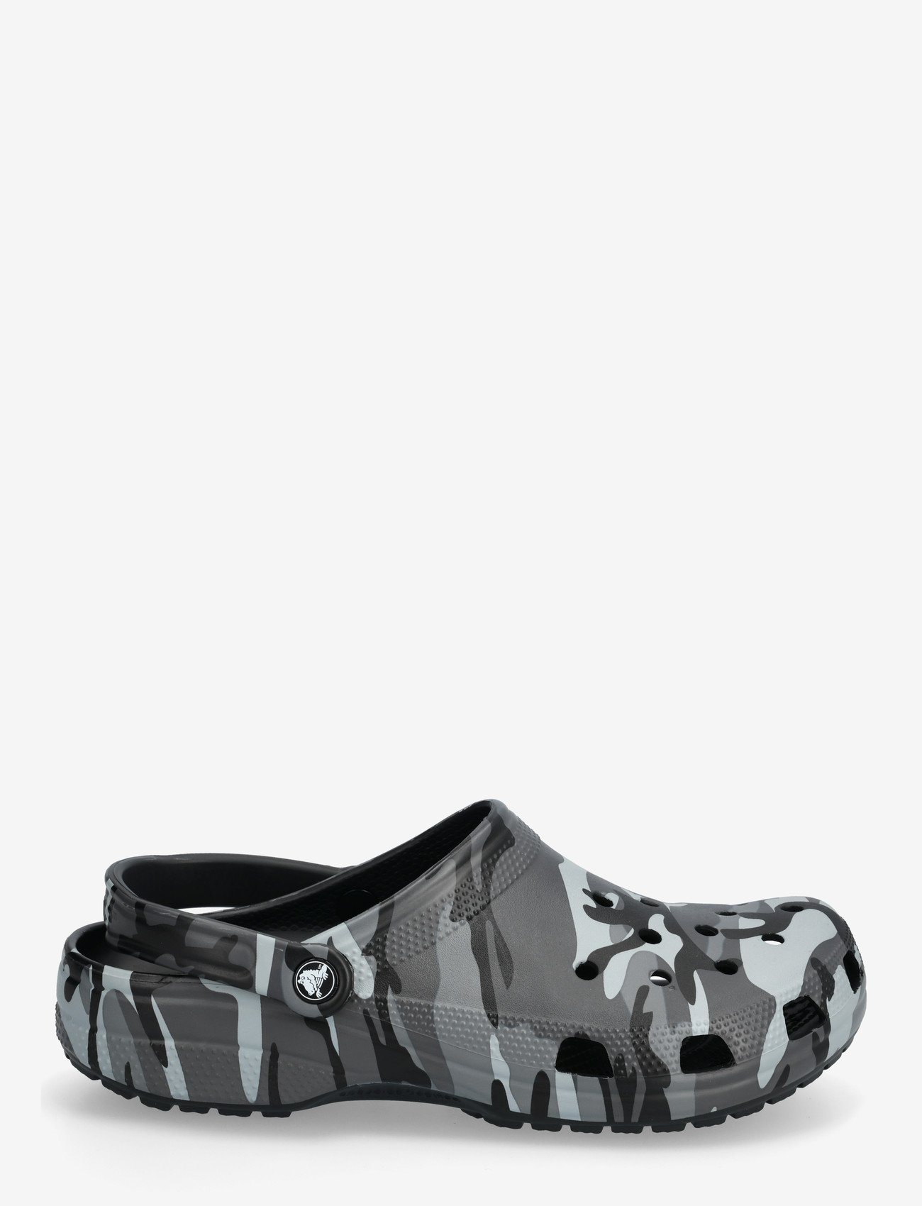 Crocs - Classic Camouflage Clog - pantoletten & clogs - black/slate grey - 1