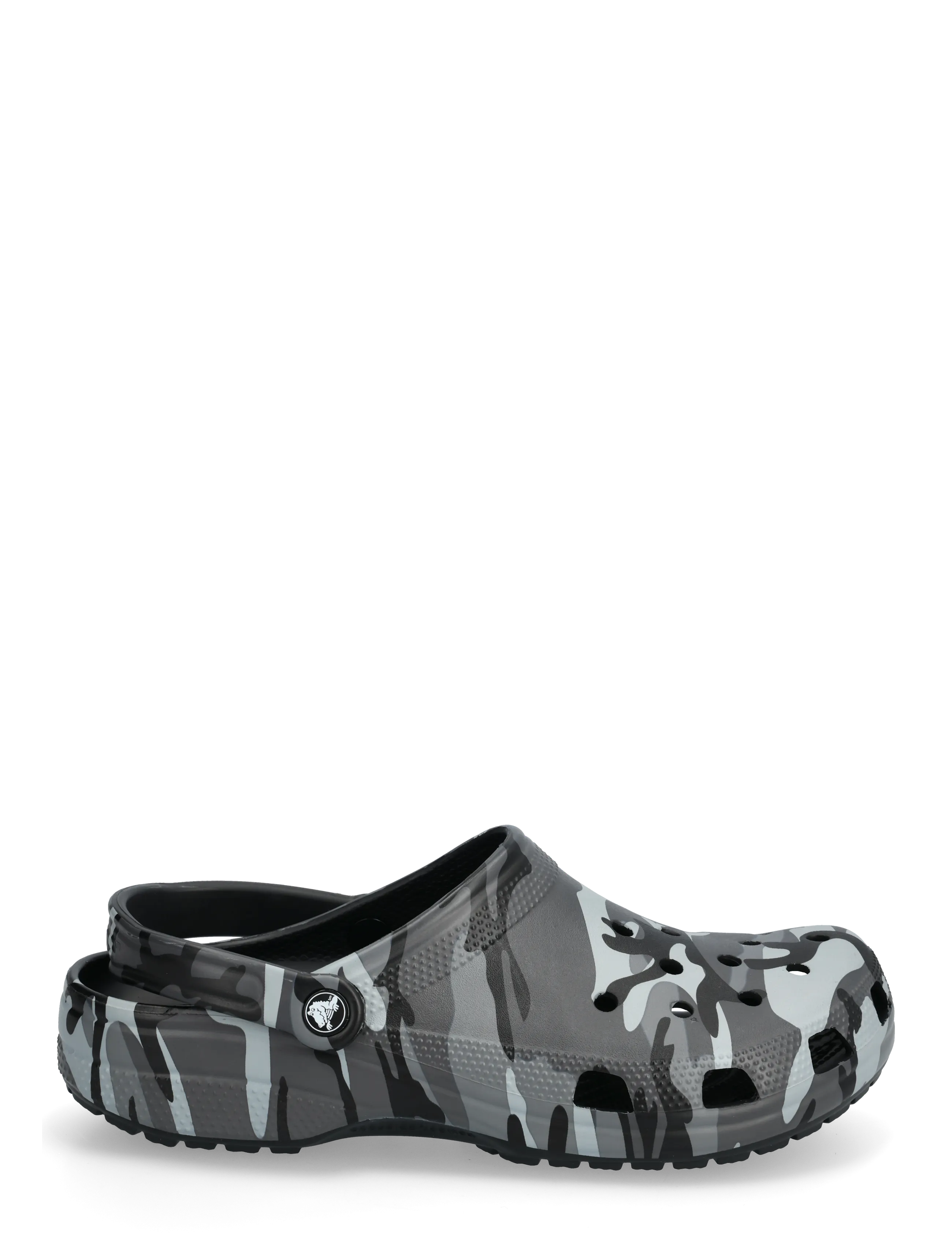 Crocs - Classic Camouflage Clog - mules & clogs - black/slate grey - 1