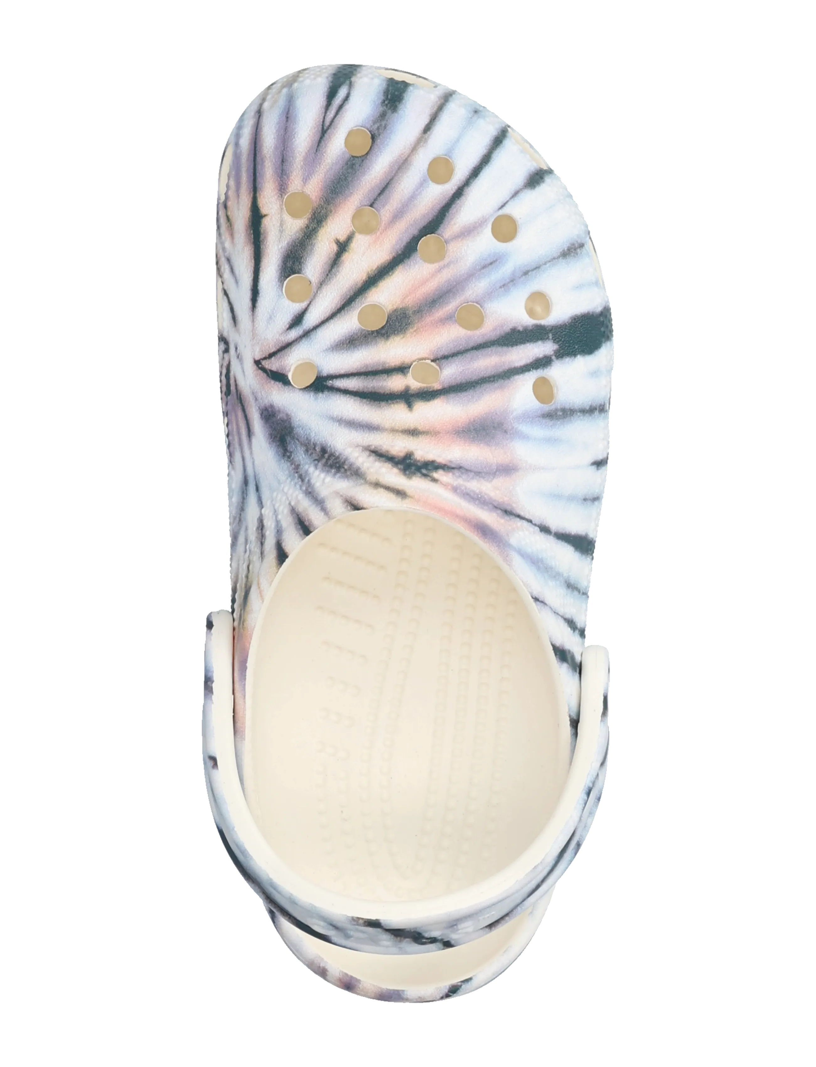Crocs - Classic Tie Dye Clog - mules & clogs - chalk/multi - 3
