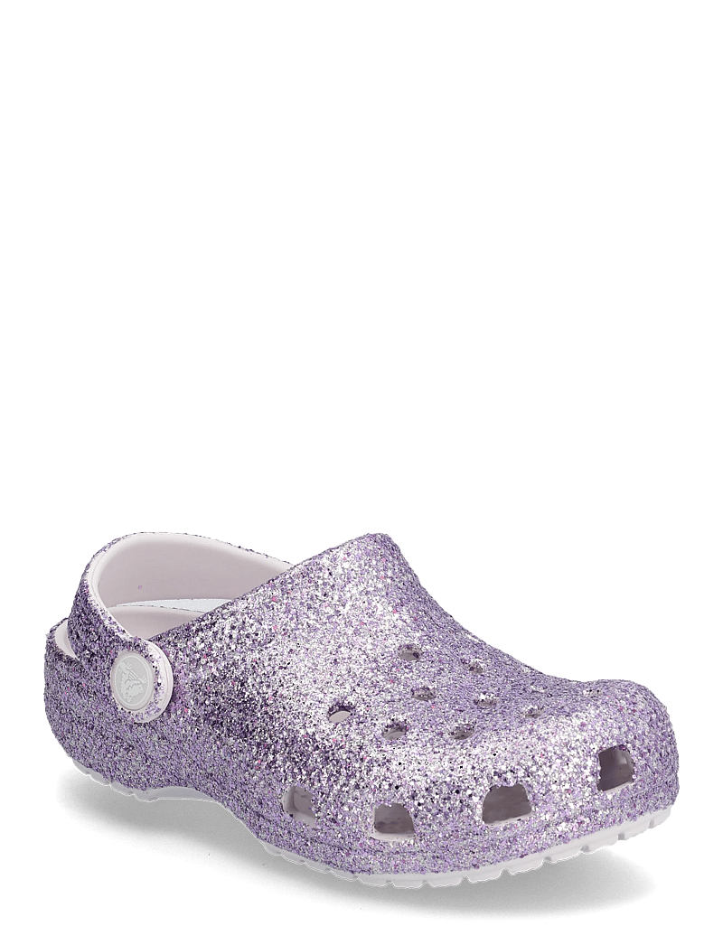 Crocs - Classic Chunky Glitter Clog K - clogs - grape ice - 0
