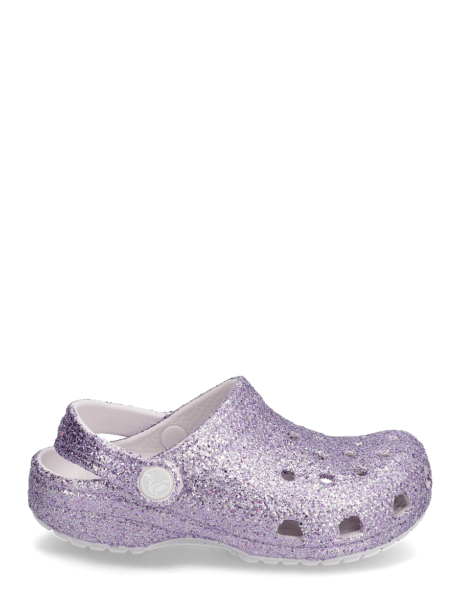 Crocs - Classic Chunky Glitter Clog K - clogs - grape ice - 1