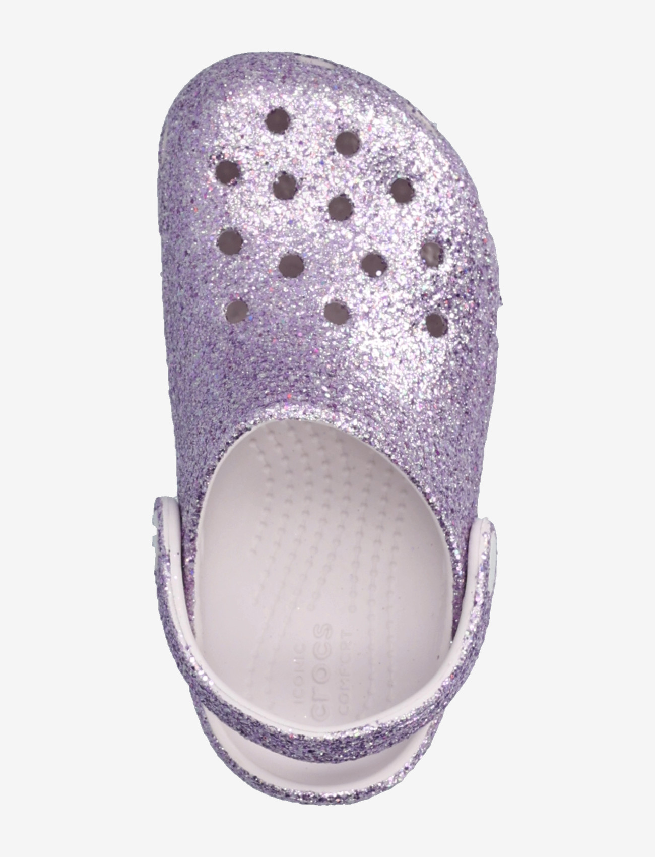 Crocs - Classic Chunky Glitter Clog K - clogs - grape ice - 3