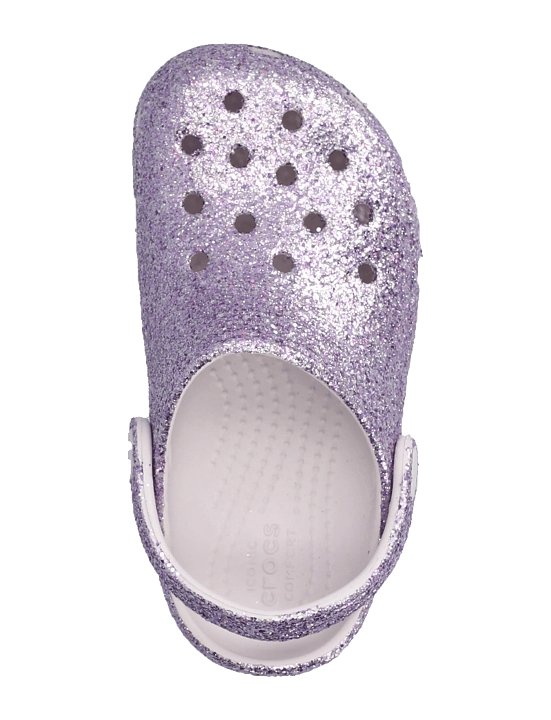 Crocs - Classic Chunky Glitter Clog K - clogs - grape ice - 3