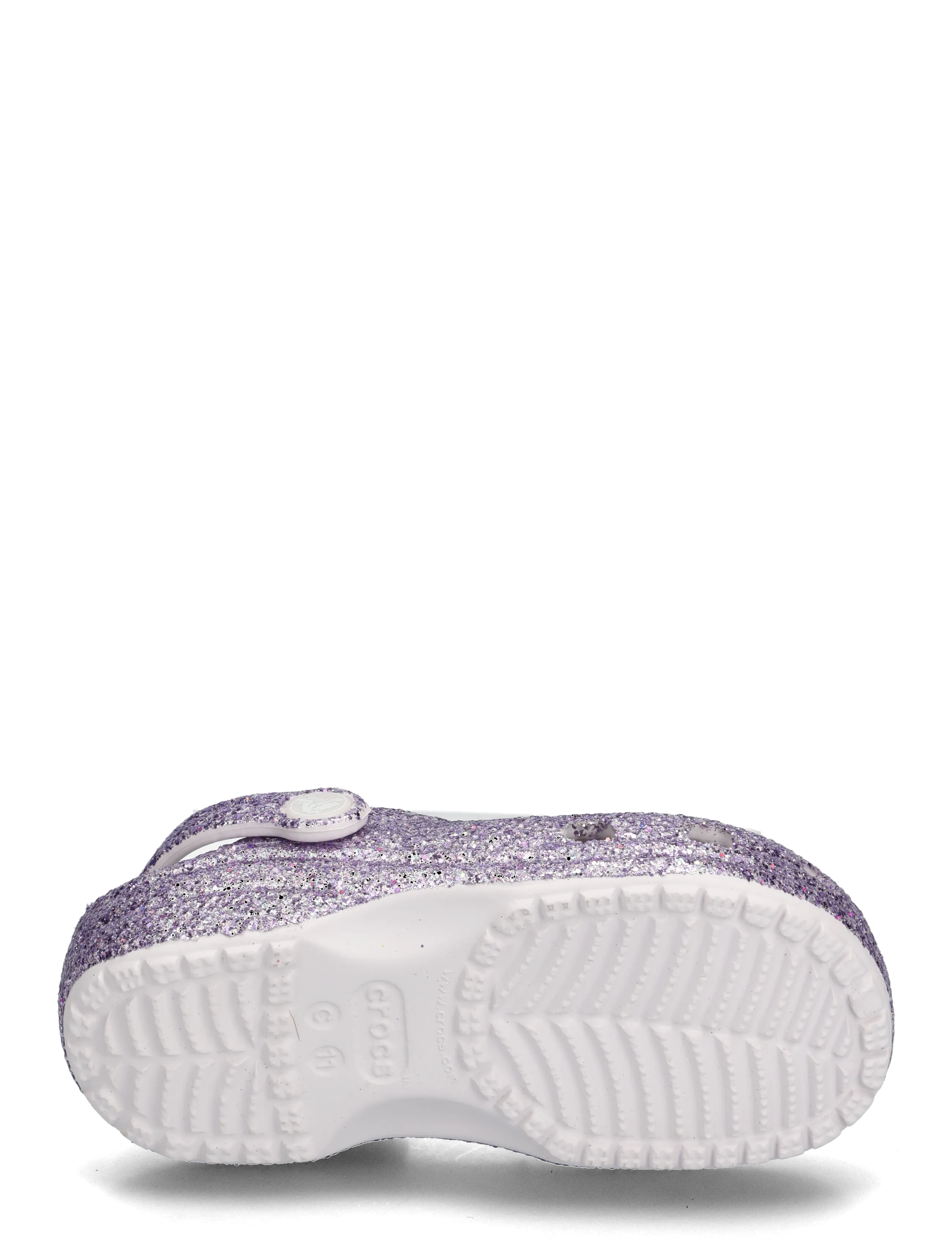 Crocs - Classic Chunky Glitter Clog K - clogs - grape ice - 4