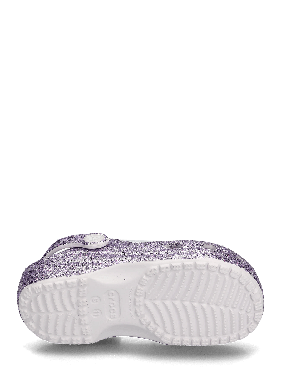 Crocs - Classic Chunky Glitter Clog K - clogs - grape ice - 4