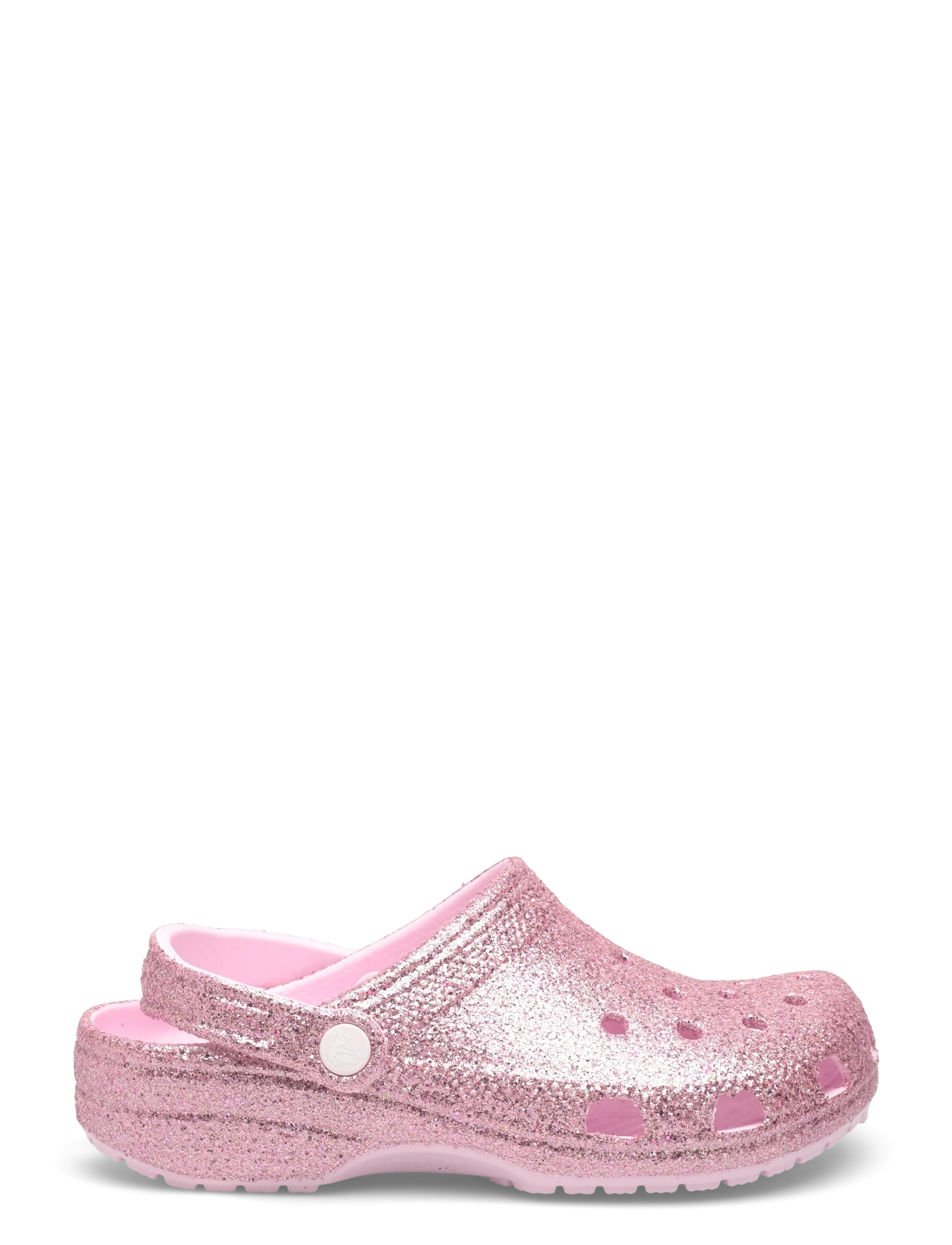 Crocs - Classic Chunky Glitter Clog K - clogs - pink milk - 1