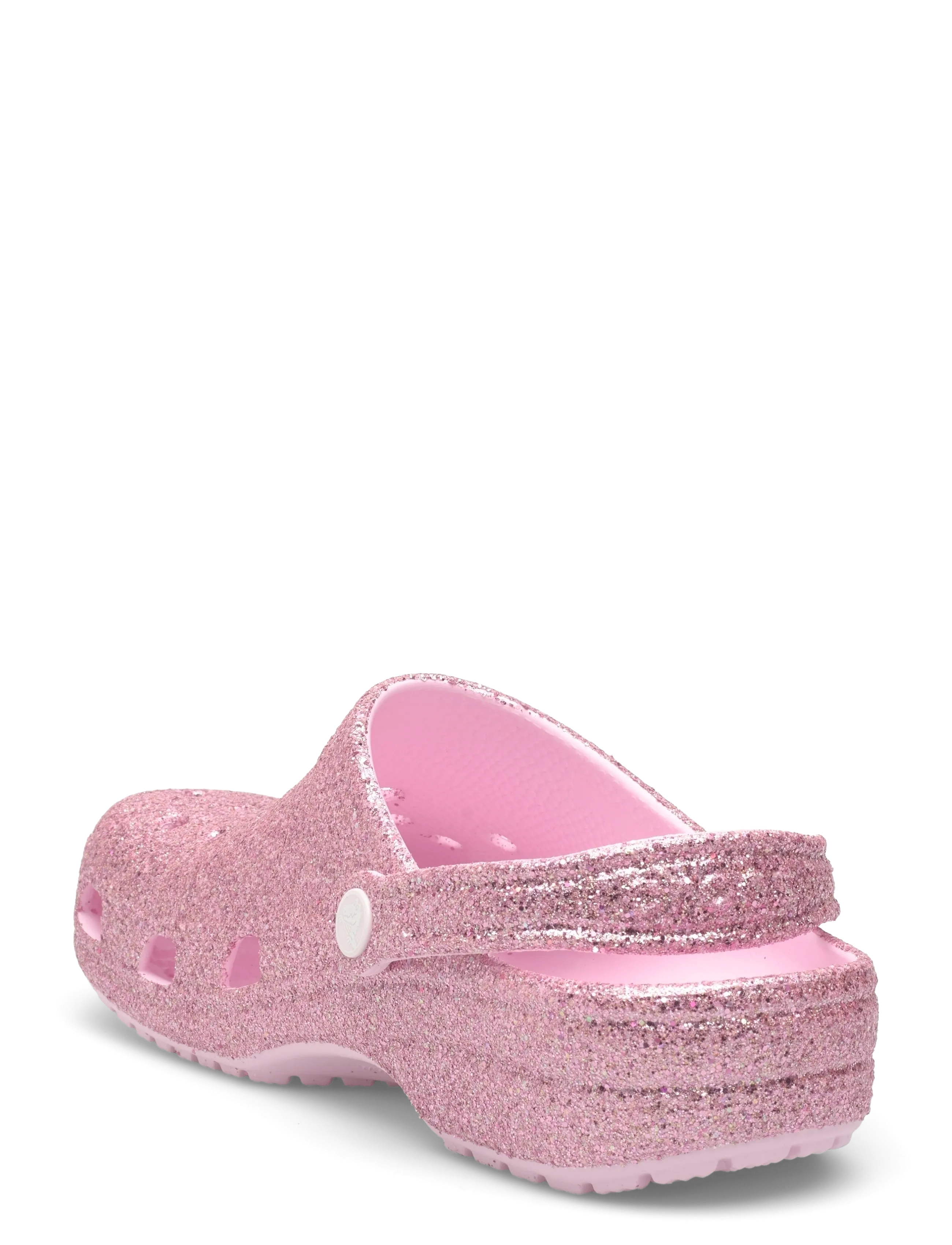 Crocs - Classic Chunky Glitter Clog K - clogs - pink milk - 2